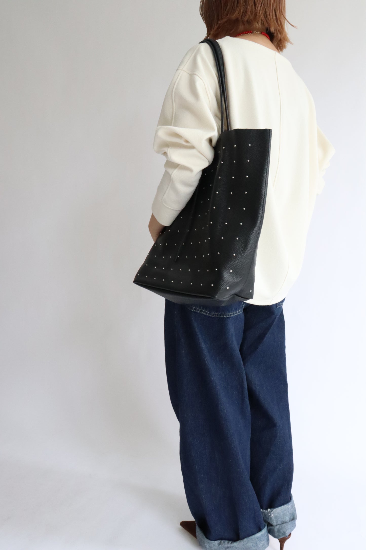 【MILLELA  FIRENZE】スタッズトートバッグ