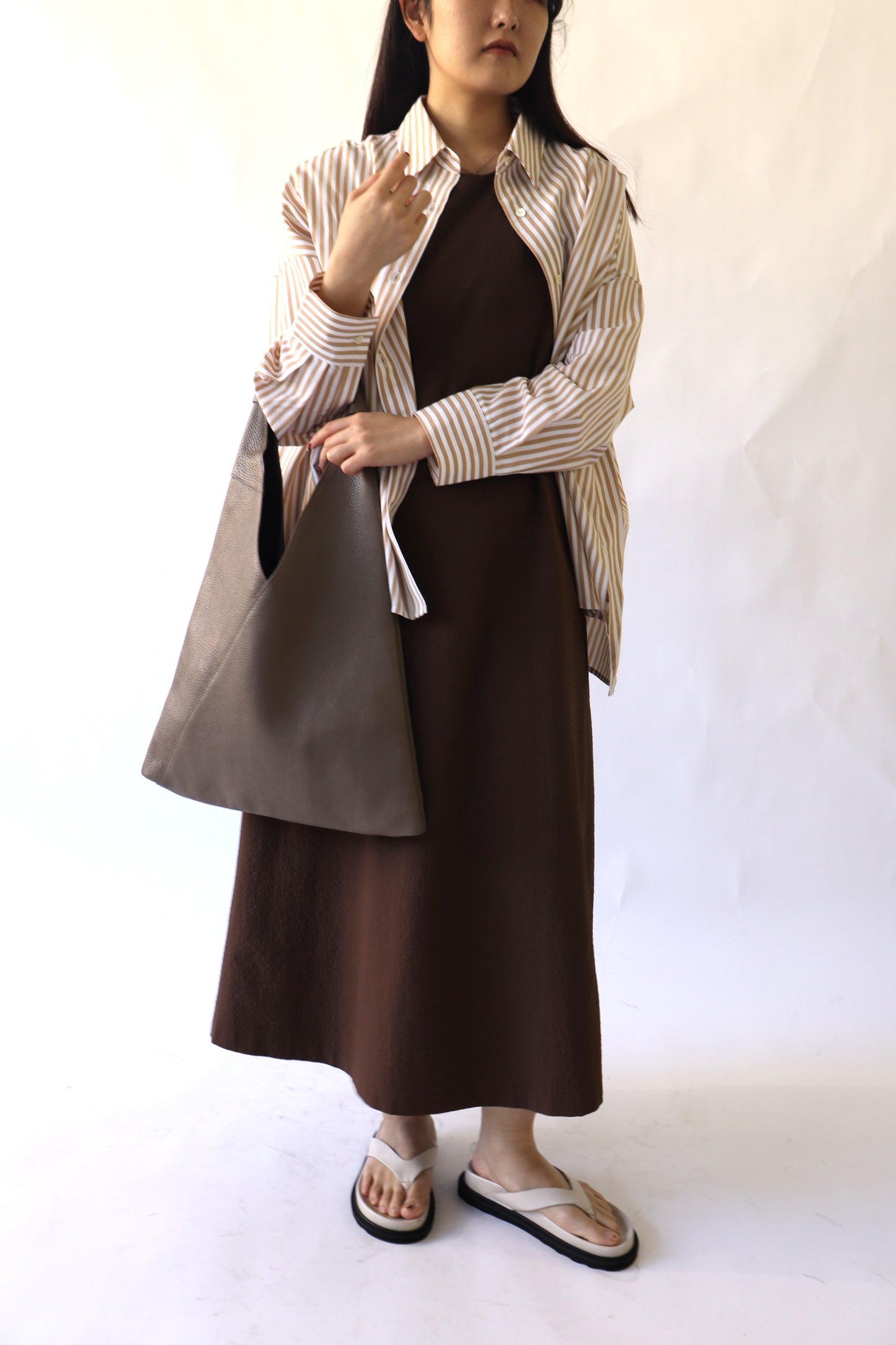 【MILLELA  FIRENZE】【PREORDER】トライアングルミディバッグ