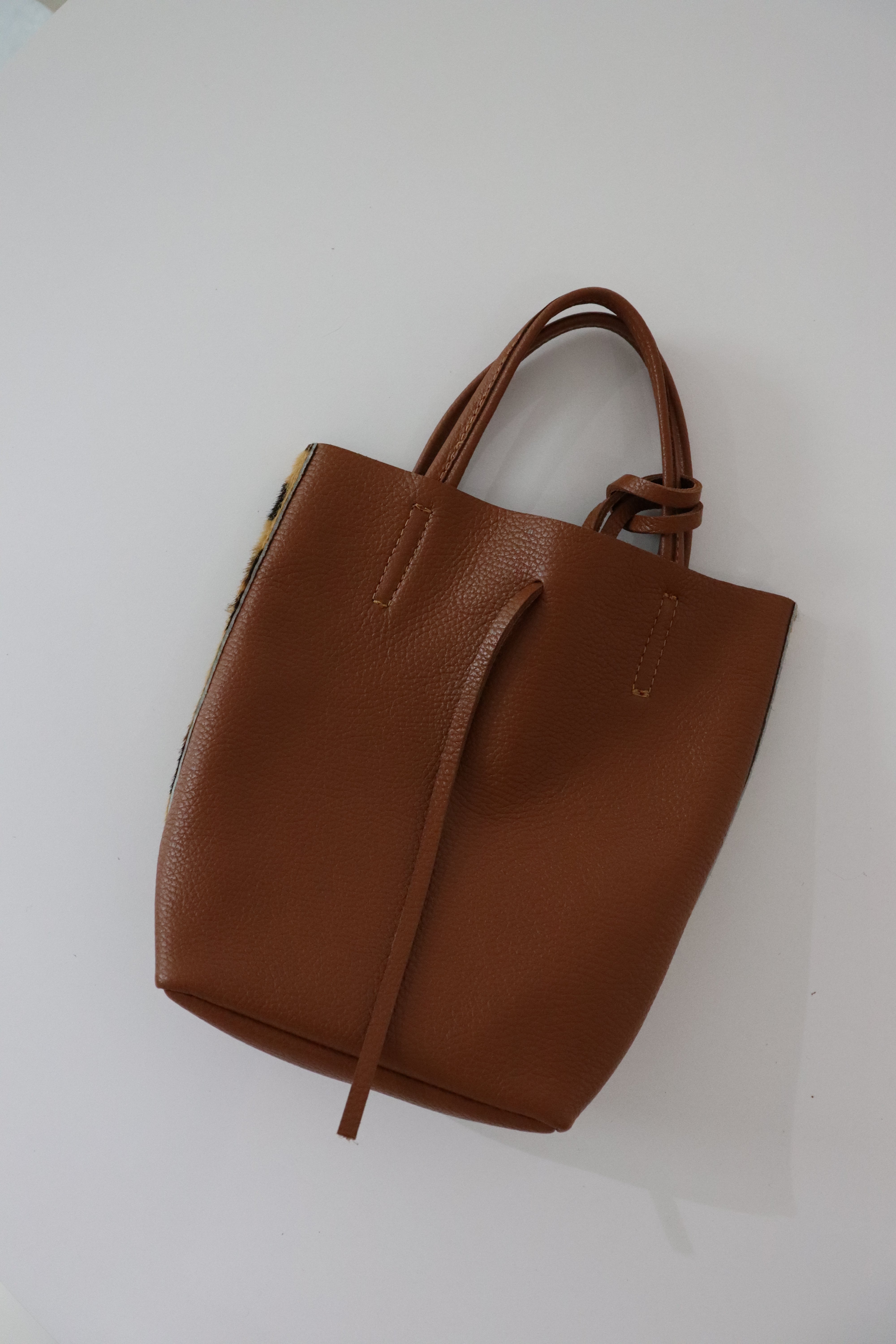 MILLELA FIRENZE】ハラコライクミニトートバッグ ミレッラフィレンツェ