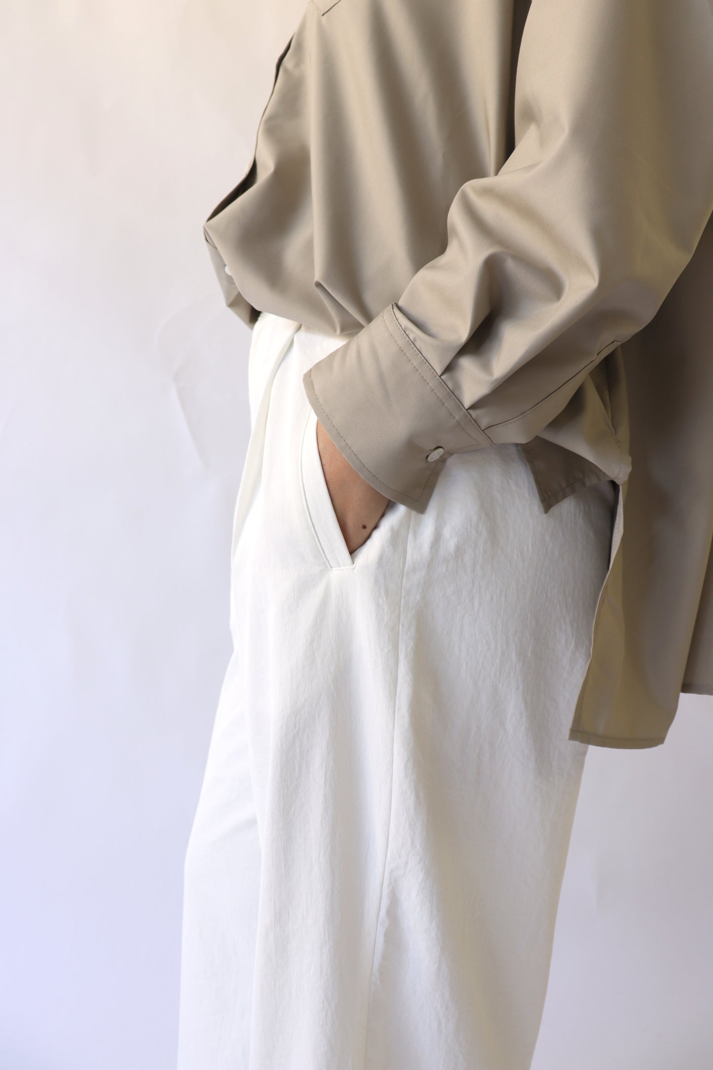 【ACUTA】ロールアップワイドパンツ