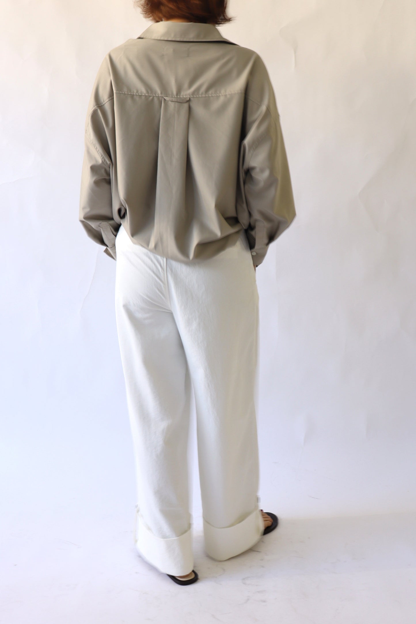 【ACUTA】ロールアップワイドパンツ