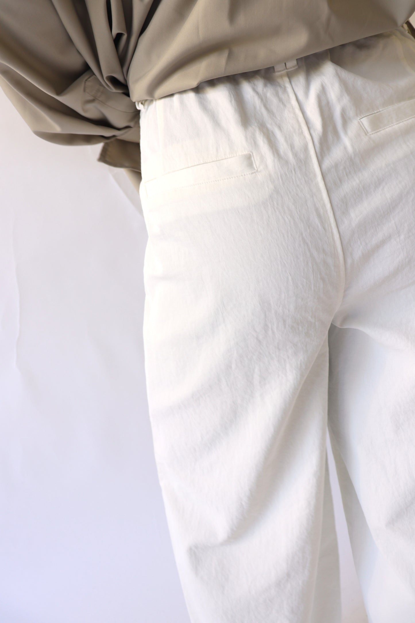 【ACUTA】ロールアップワイドパンツ