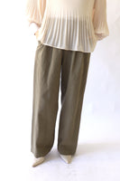 【ACUTA】リネンブレンドスラックスパンツ