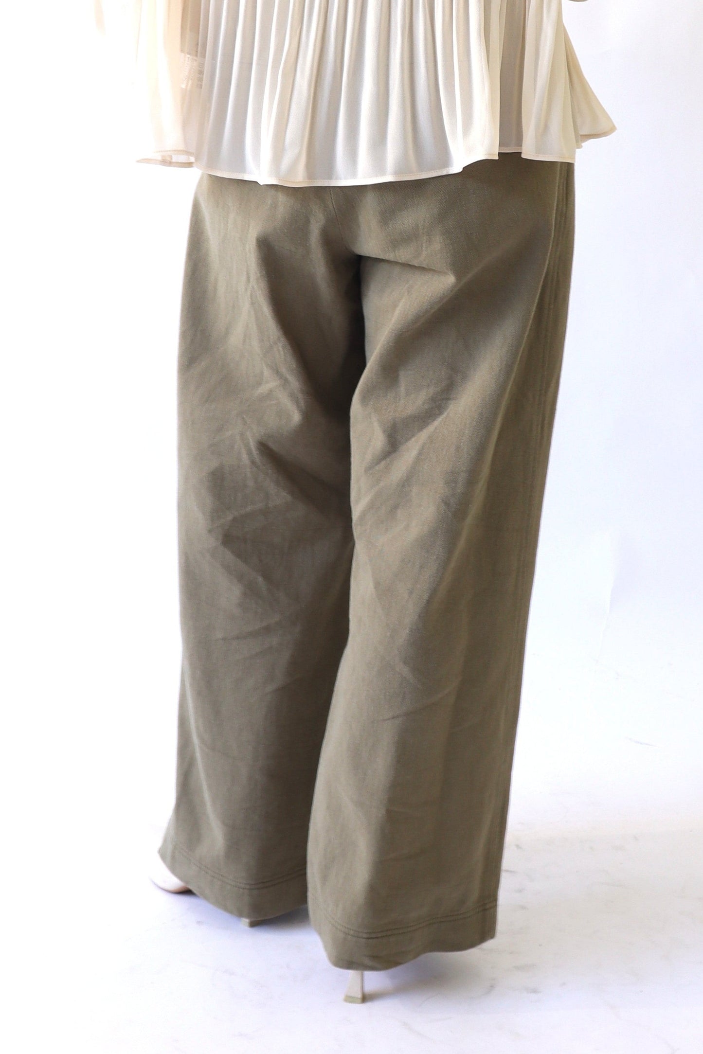 【ACUTA】【PRE ORDER】リネンブレンドスラックスパンツ