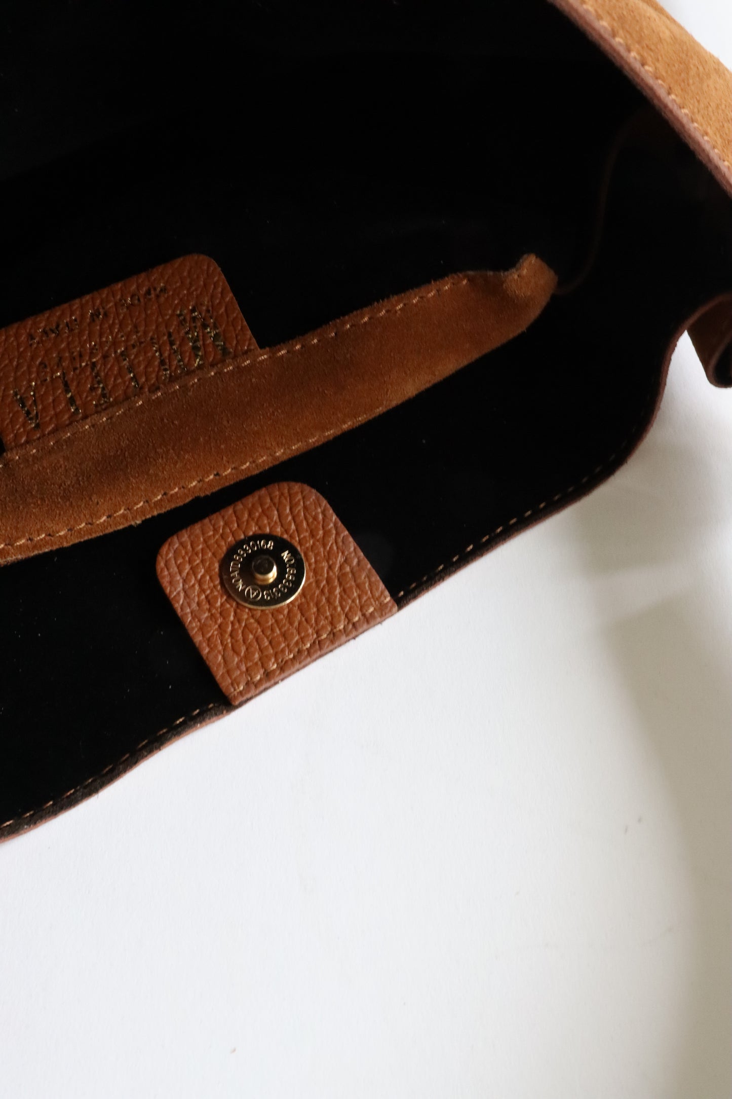【MILLELA  FIRENZE】スエードワンショルダーバケットバッグ