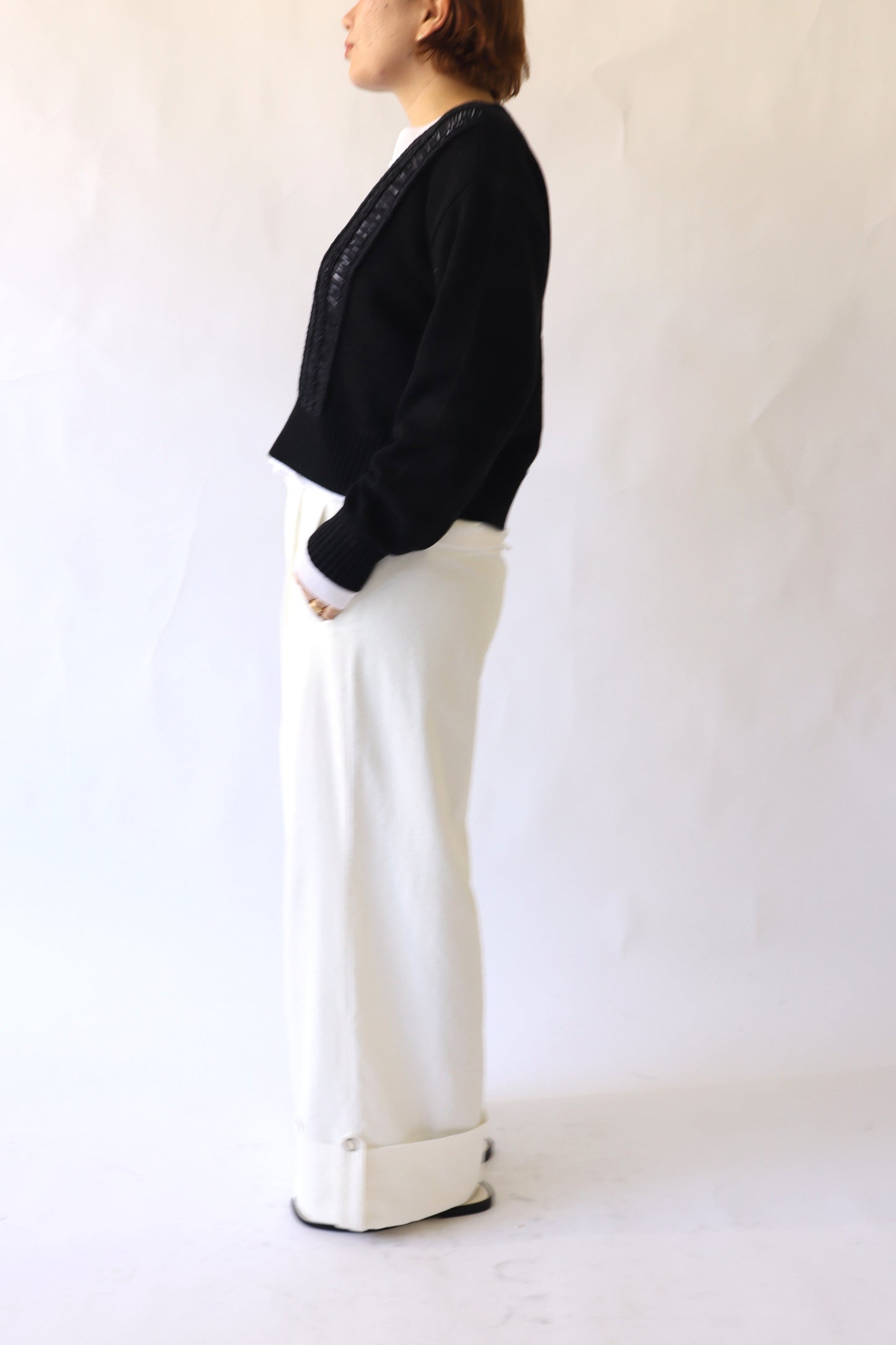 【ACUTA】ドライブ編みニット