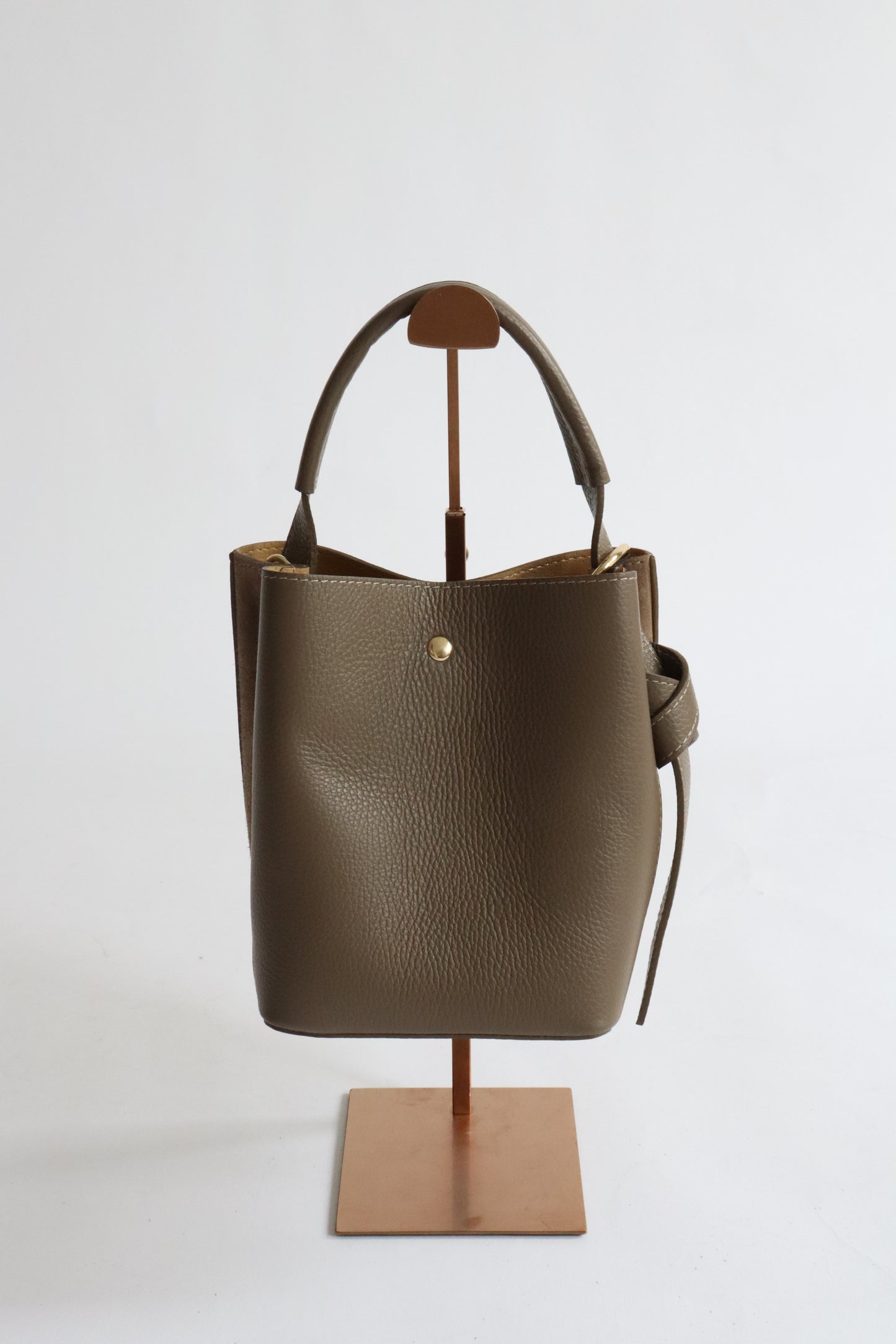 【MILLELA  FIRENZE】 ワンハンドル2WAYバケットバッグ