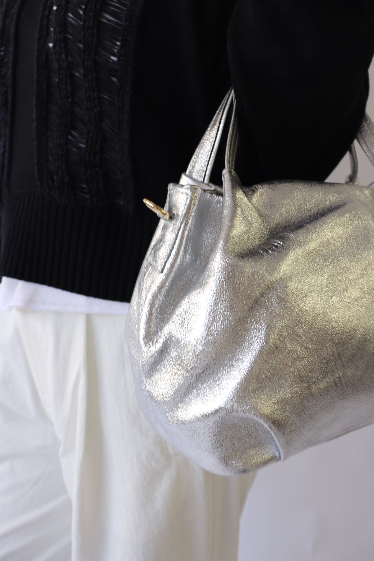 【MILLELA  FIRENZE】【PREORDER】ラウンド2WAYトートバッグ