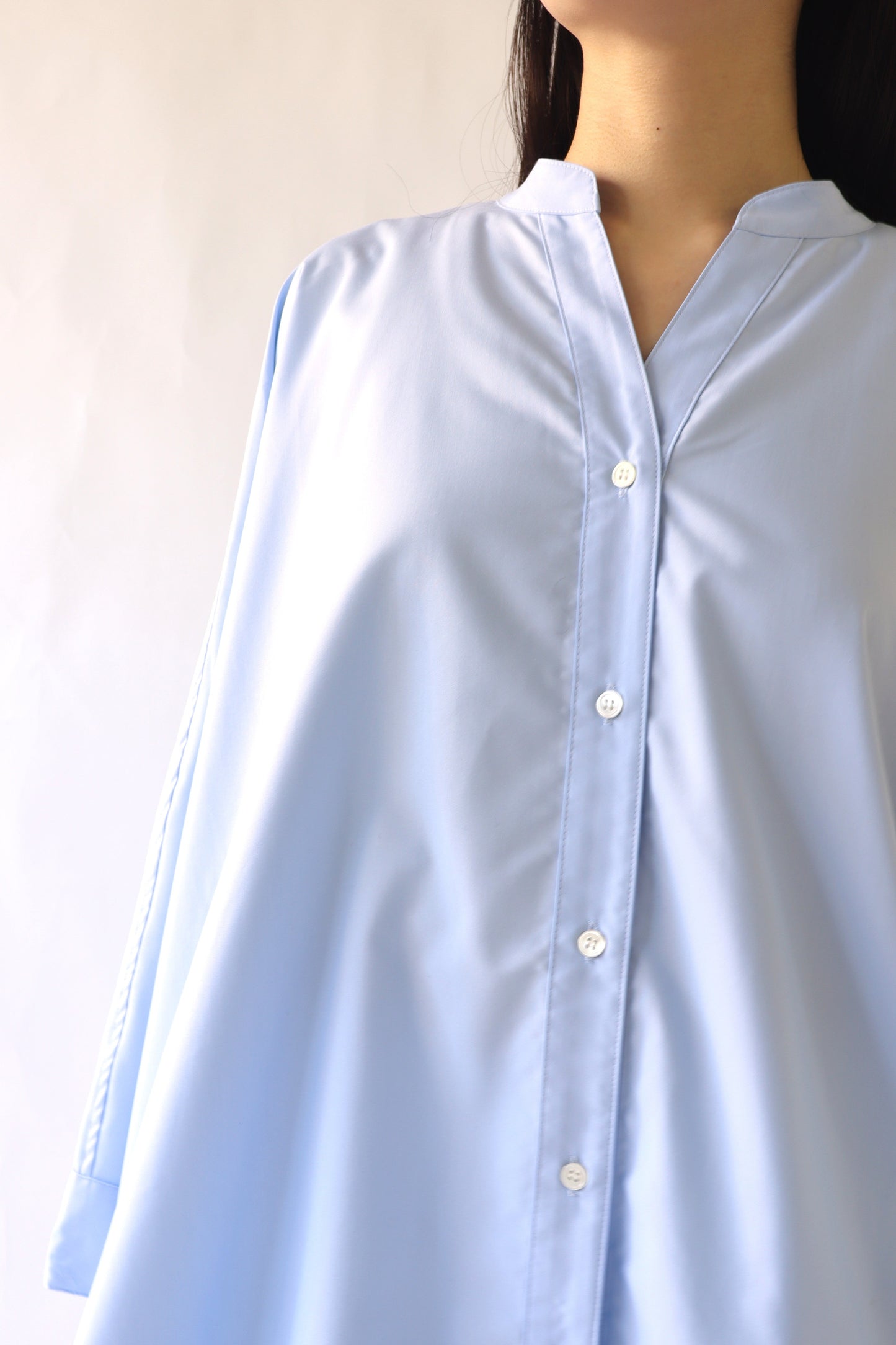 【ACUTA】 ドルマンポンチョシャツ