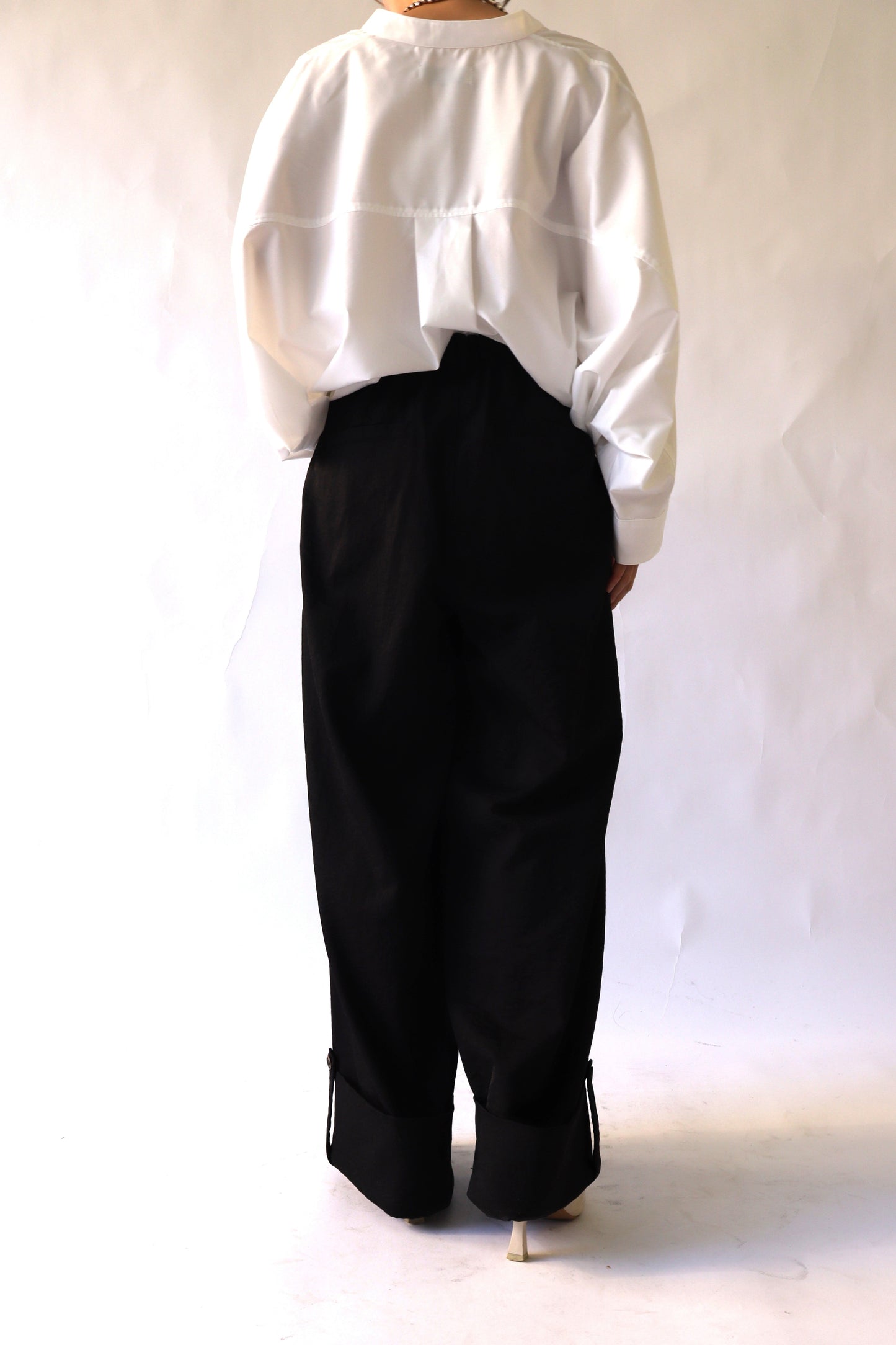 【ACUTA】ロールアップワイドパンツ