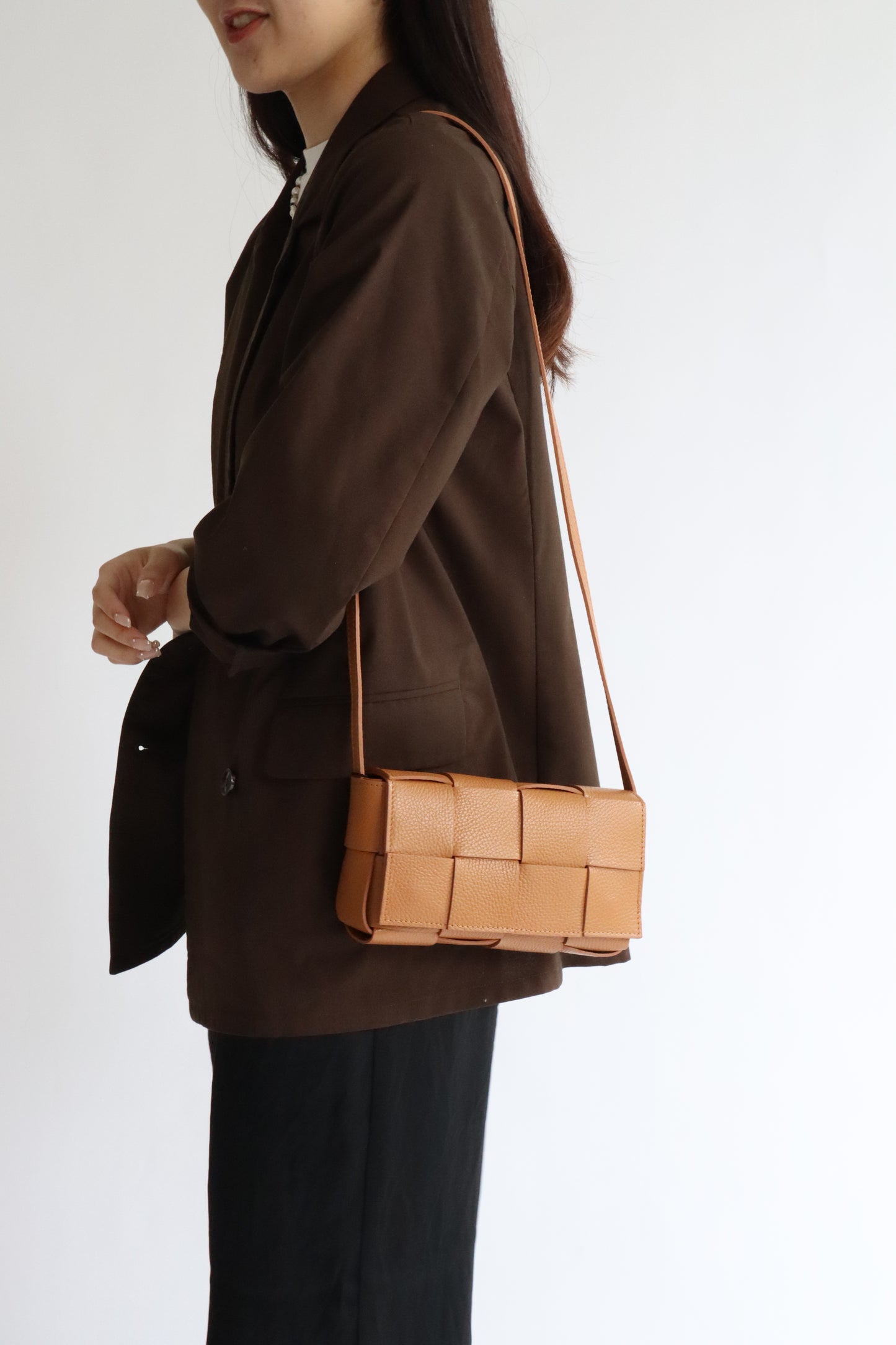 【MILLELA  FIRENZE】ロングメッシュバッグ