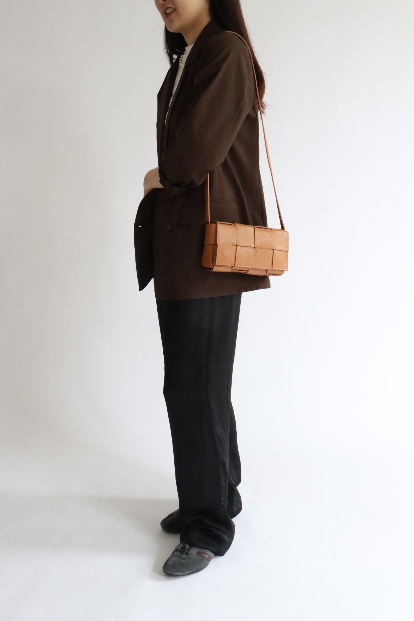 【MILLELA  FIRENZE】ロングメッシュバッグ