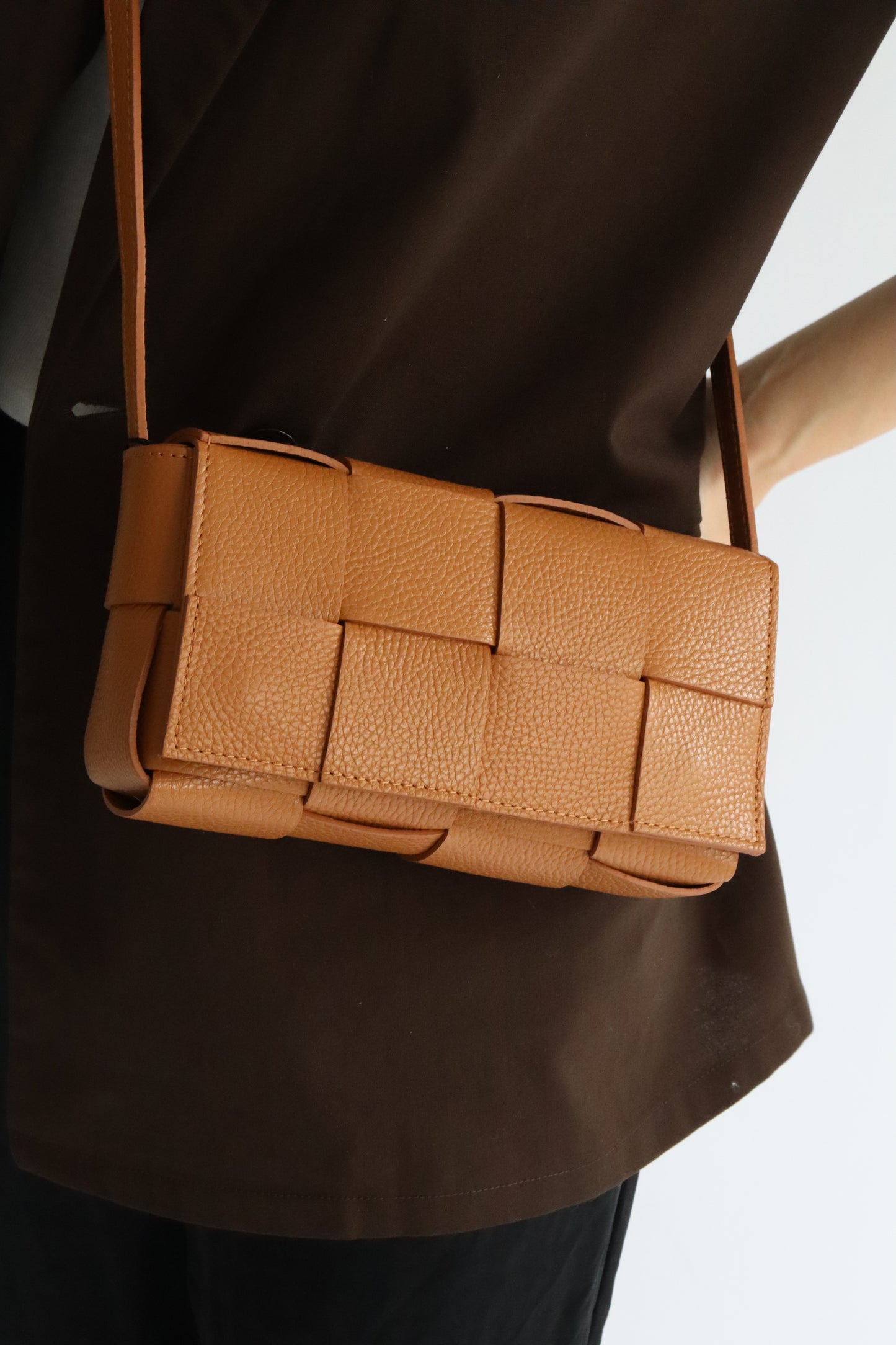 【MILLELA  FIRENZE】ロングメッシュバッグ