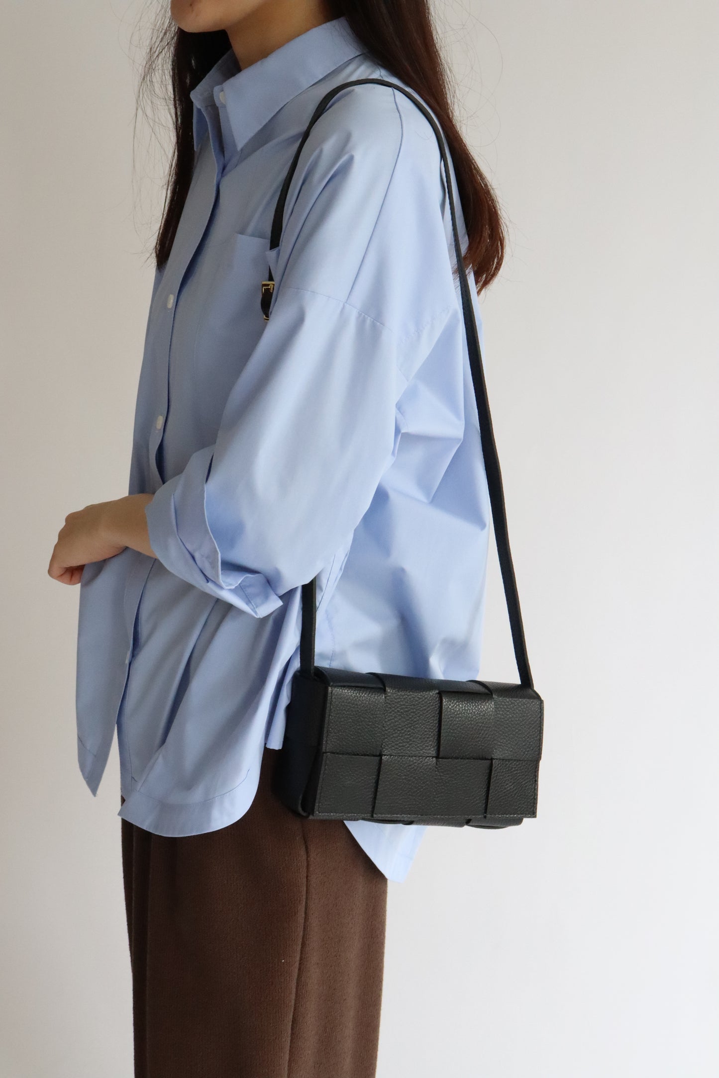 【MILLELA  FIRENZE】ロングメッシュバッグ
