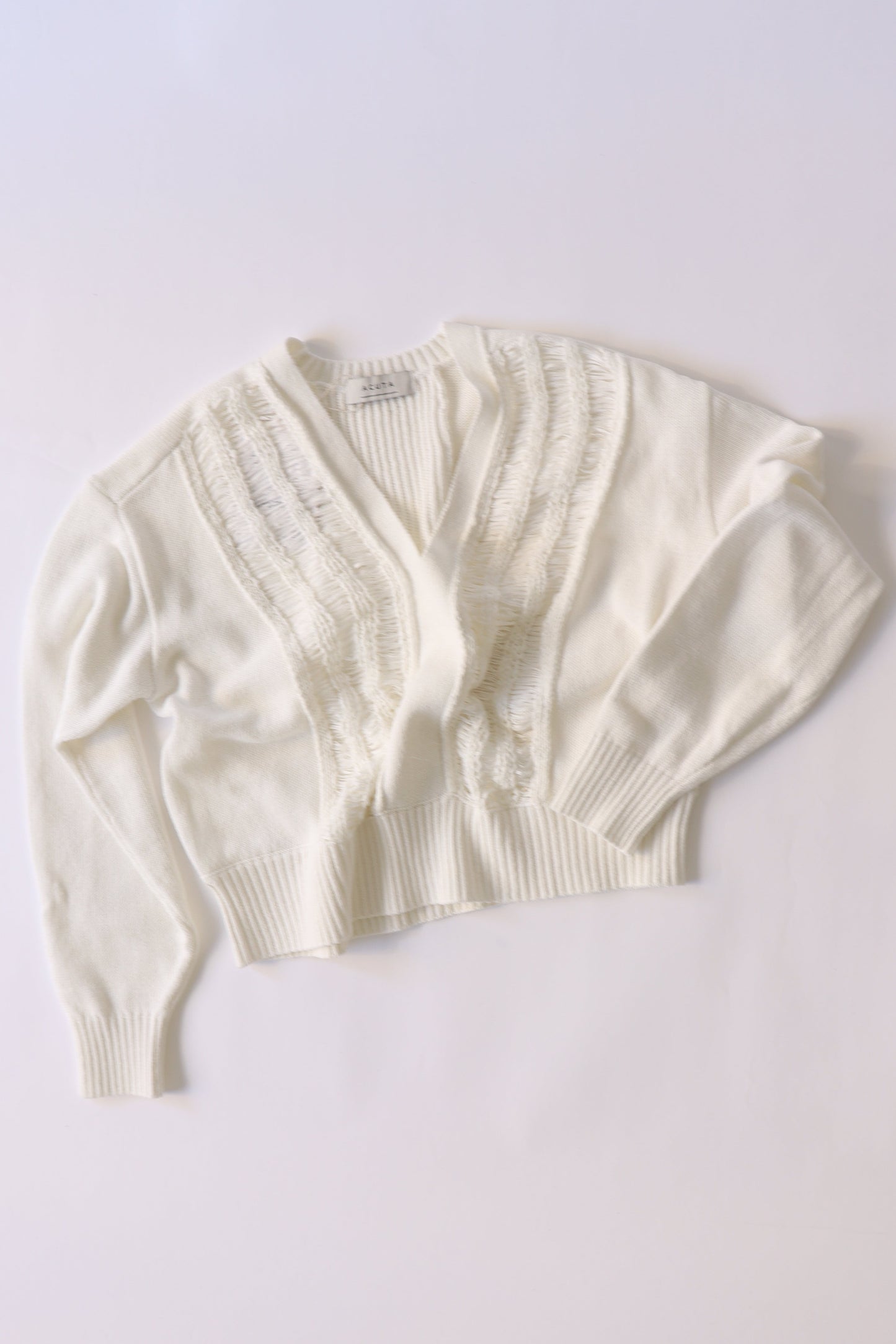 【ACUTA】ドライブ編みニット