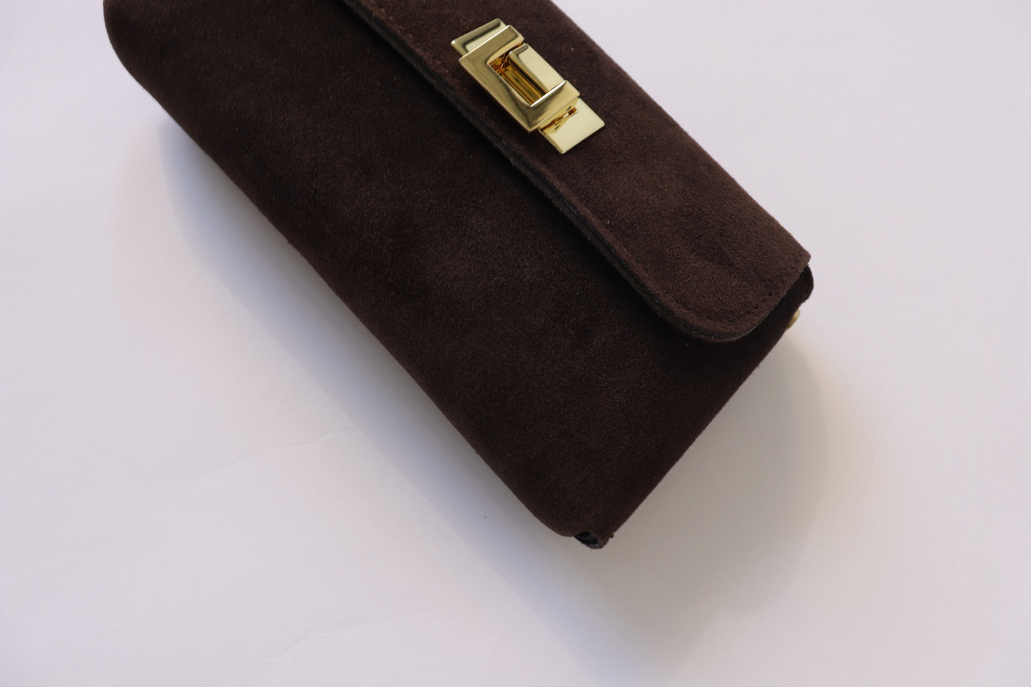 【MILLELA  FIRENZE】スエードチェーンミニバッグ