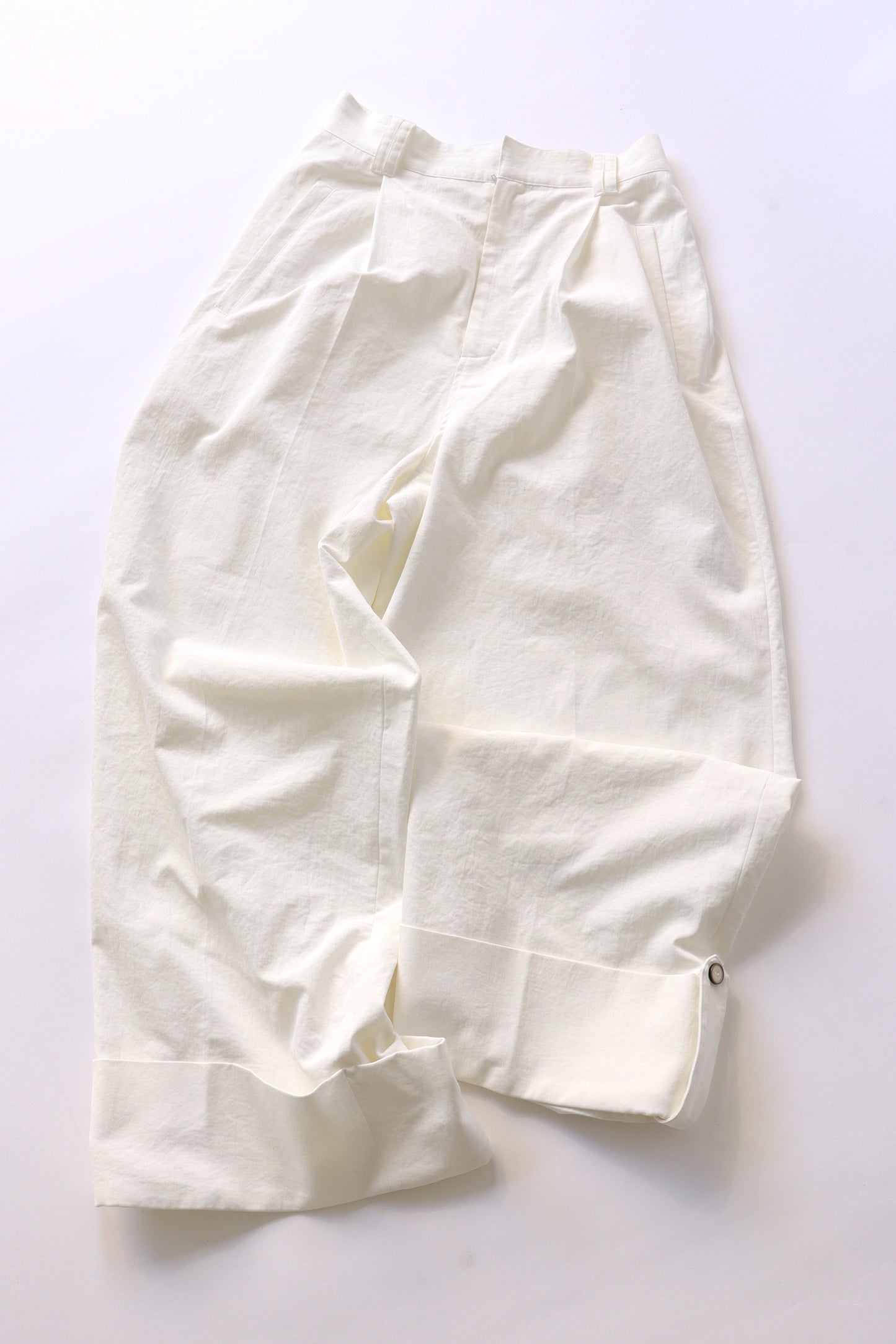 【ACUTA】ロールアップワイドパンツ