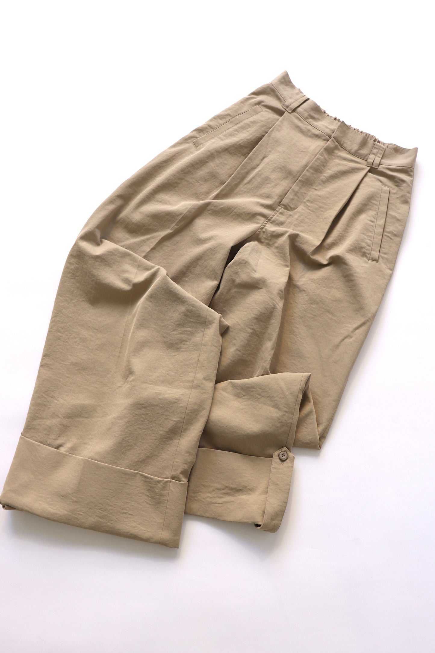 【ACUTA】ロールアップワイドパンツ