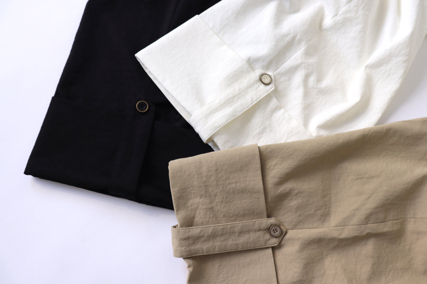 【ACUTA】ロールアップワイドパンツ