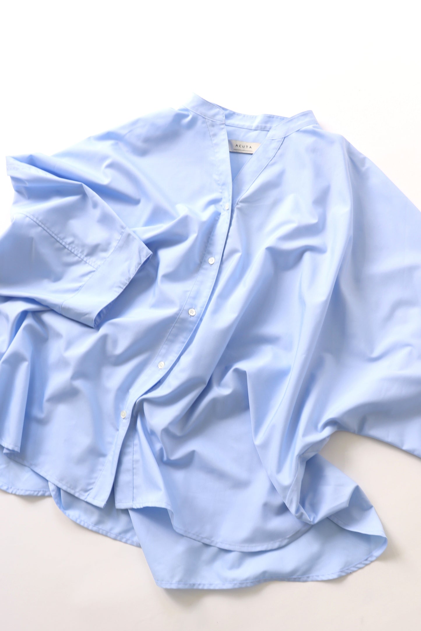 【ACUTA】 ドルマンポンチョシャツ