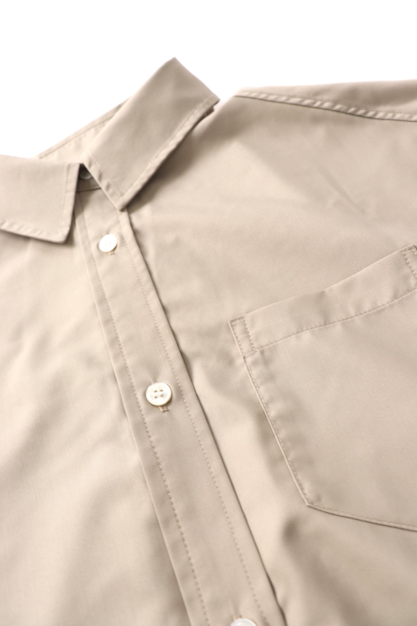 【ACUTA】 ブロードポンチョ風シャツ