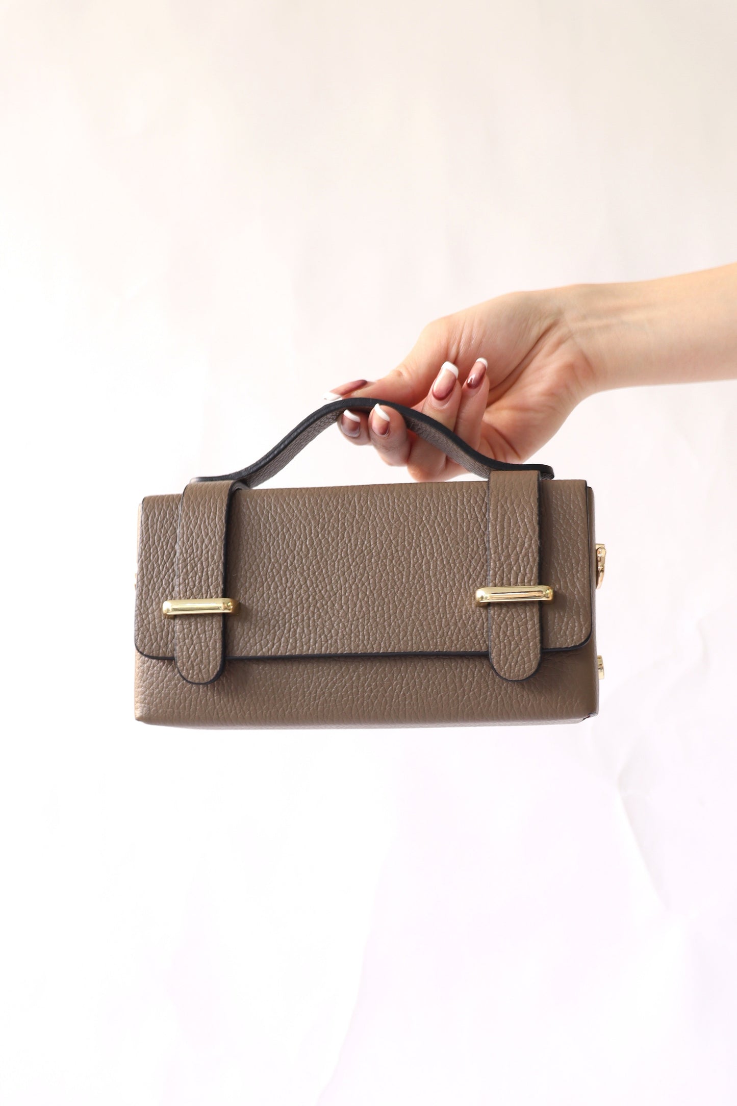 【MILLELA  FIRENZE】【PREORDER】ボックスチェーンショルダーミニバッグ