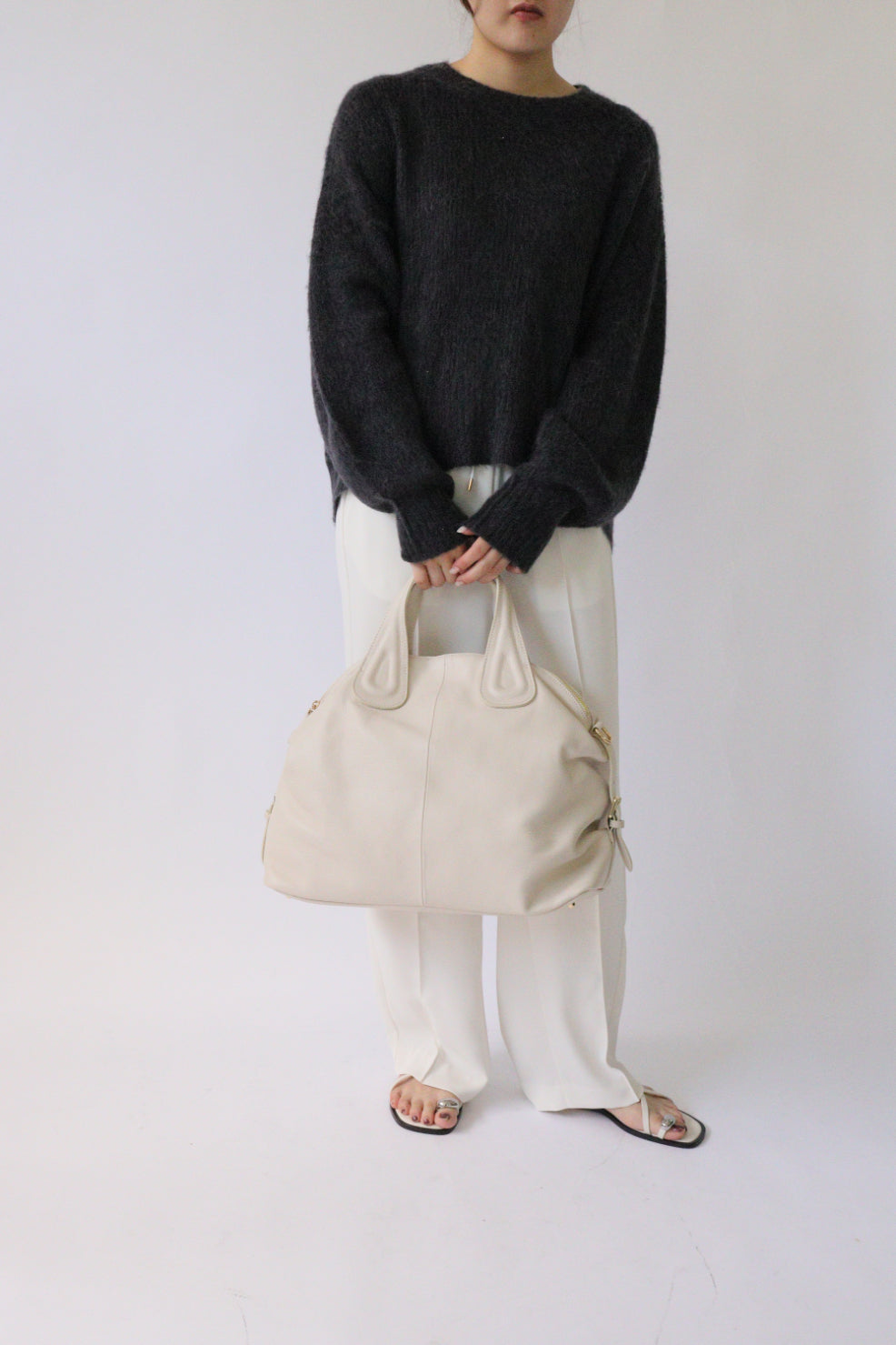 MILLELA FIRENZE】サイドベルトボストンバッグ ミレッラフィレンツェ