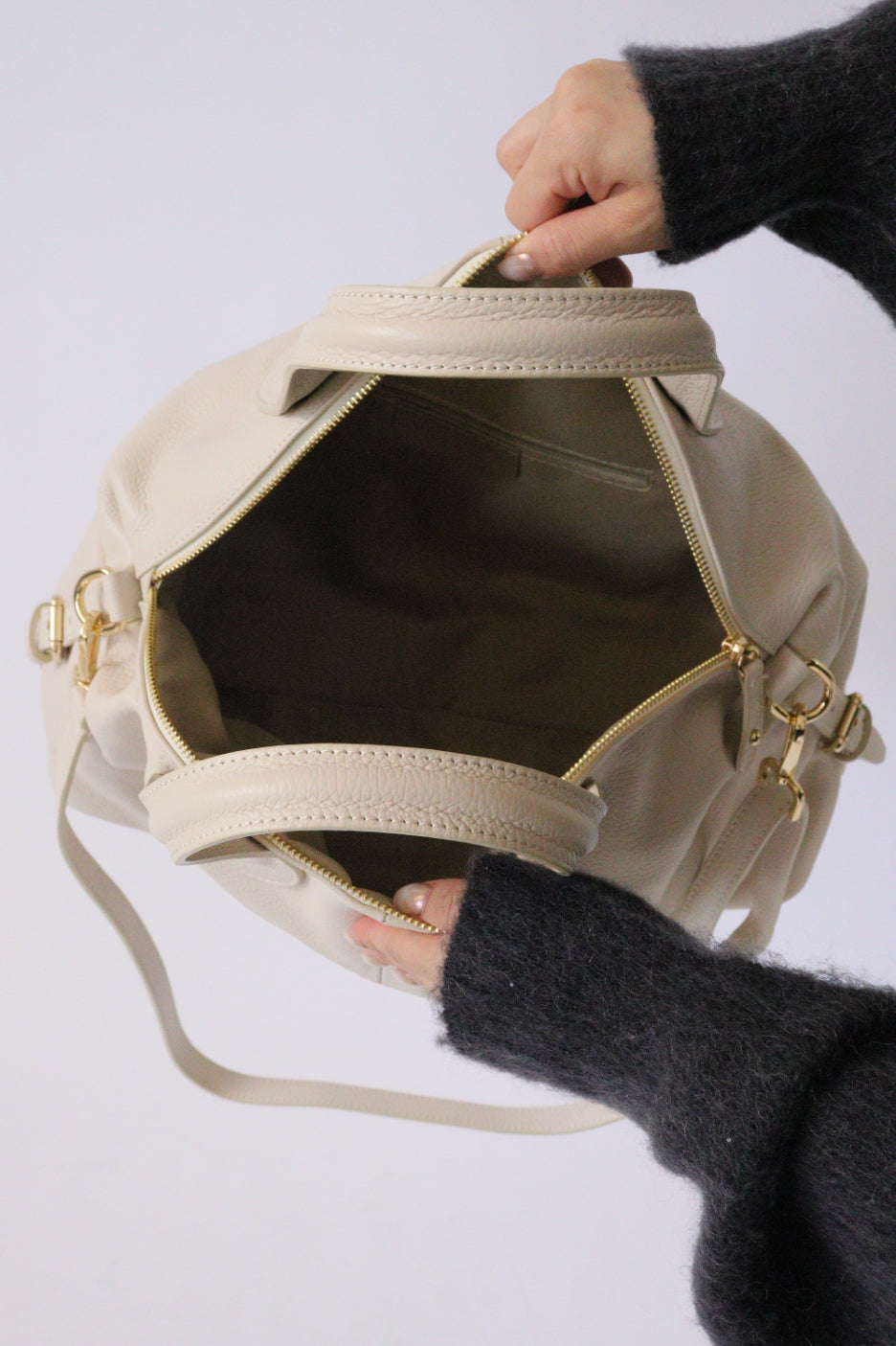 MILLELA FIRENZE】サイドベルトボストンバッグ ミレッラフィレンツェ