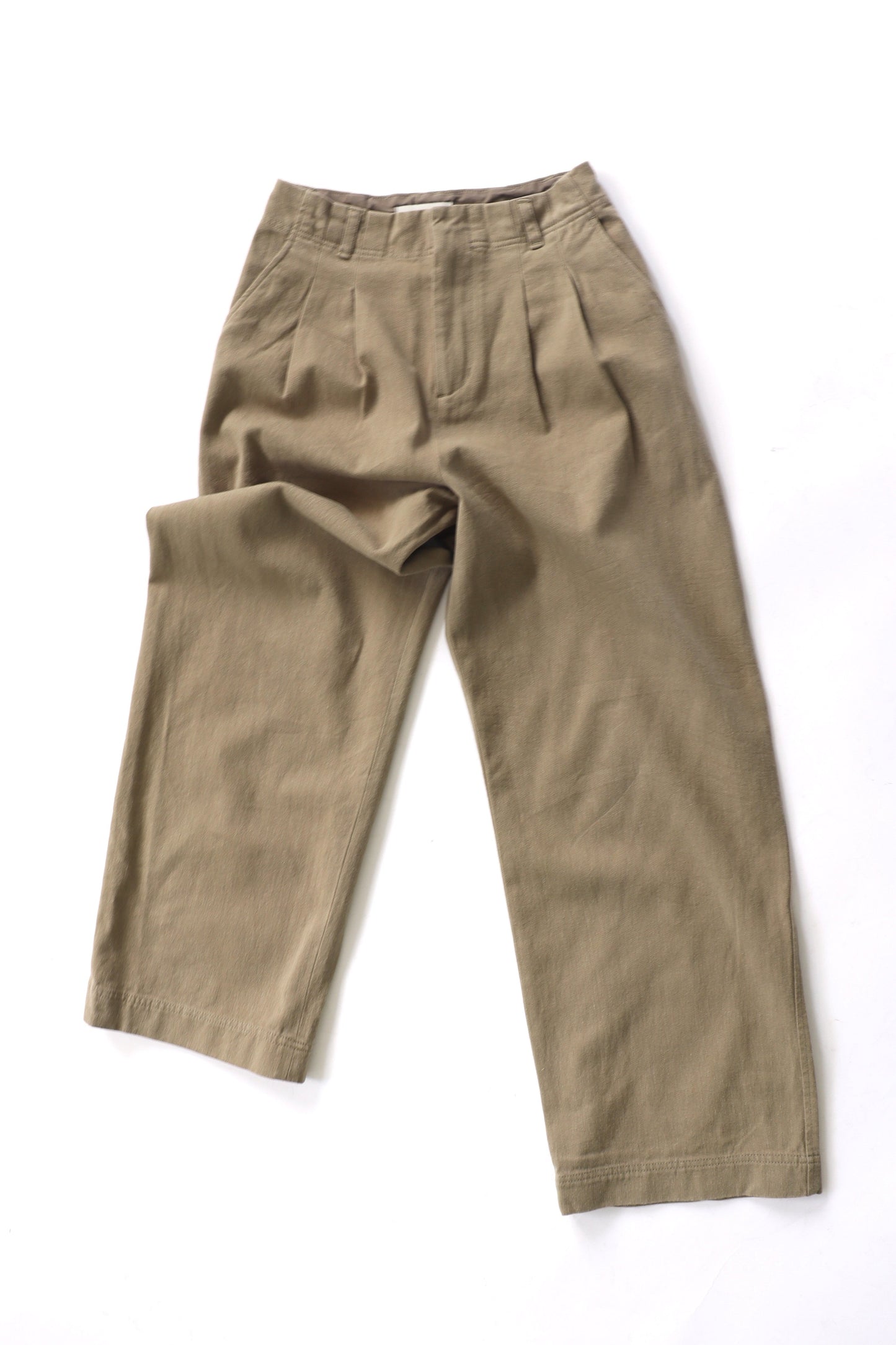 【ACUTA】【PRE ORDER】リネンブレンドスラックスパンツ