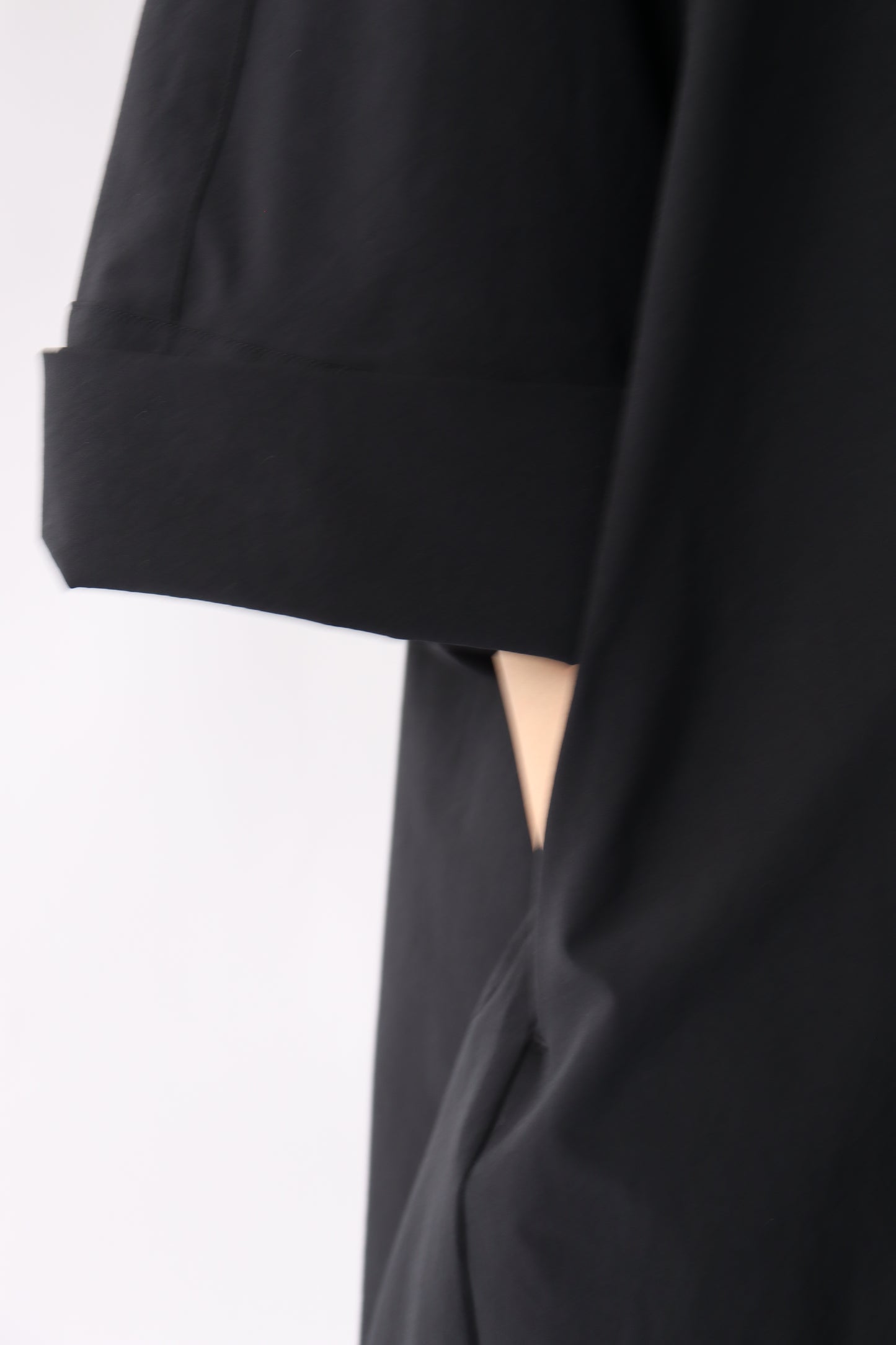 【ACUTA】 タスランBIGカフスシャツワンピース