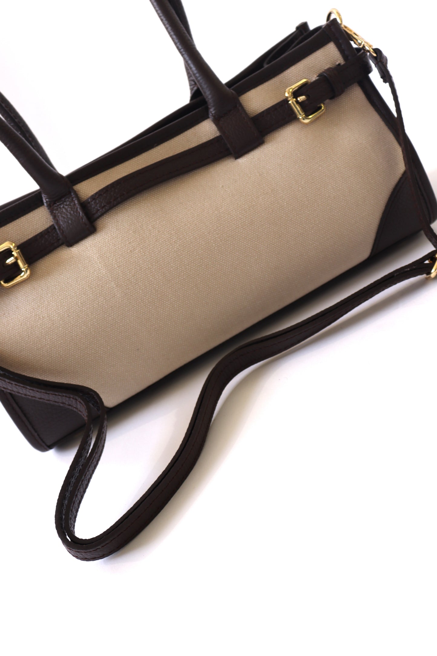 【MILLELA  FIRENZE】【PREORDER】レザー×キャンバス2WAYバッグ