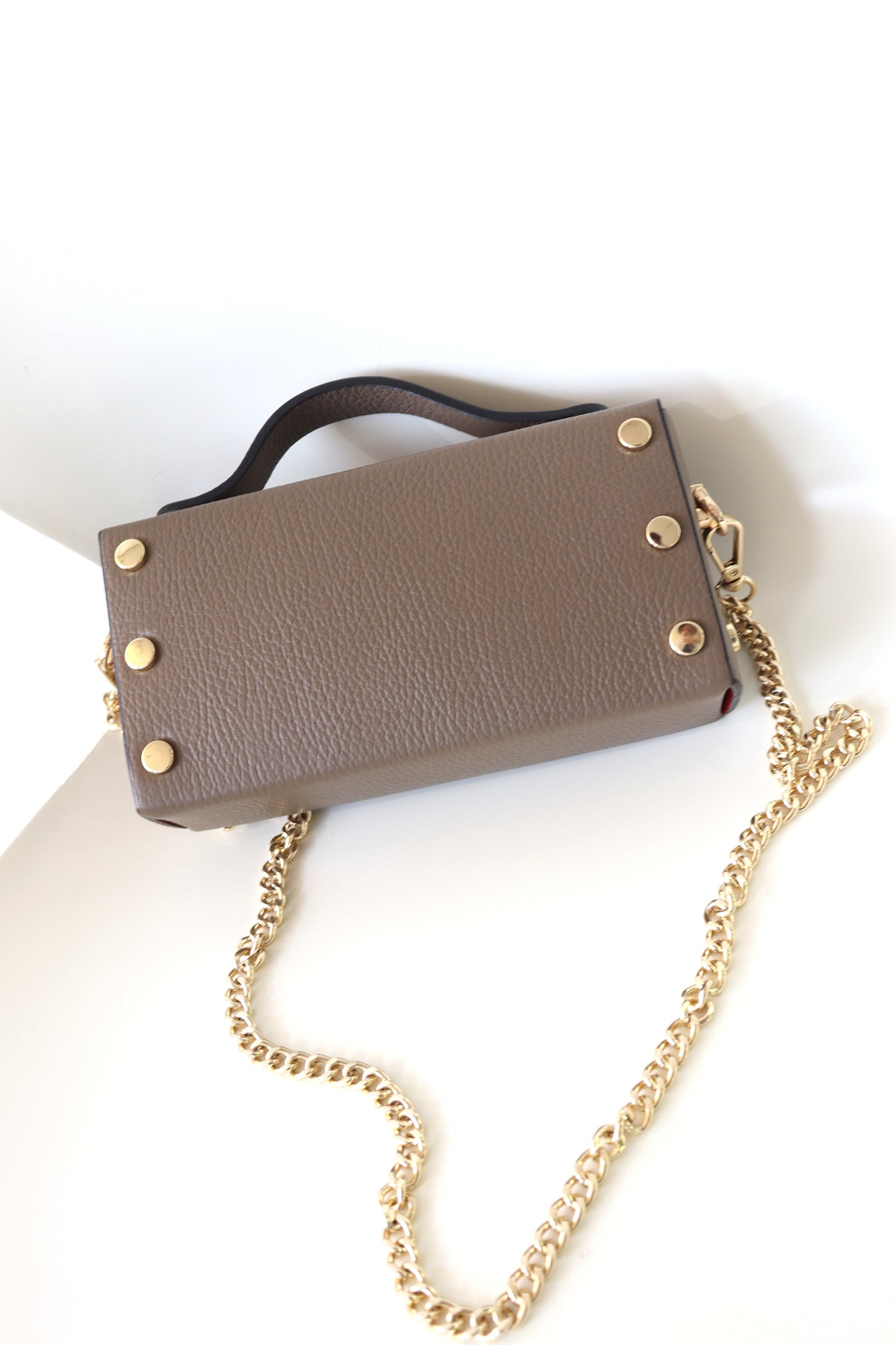 【MILLELA  FIRENZE】【PREORDER】ボックスチェーンショルダーミニバッグ