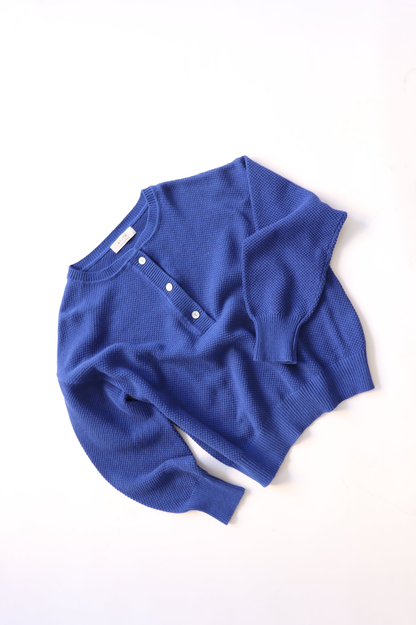 【ACUTA】かのこ編みヘンリーニット