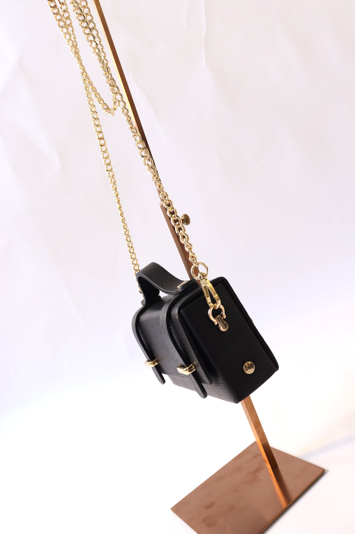 【MILLELA  FIRENZE】【PREORDER】ボックスチェーンショルダーミニバッグ