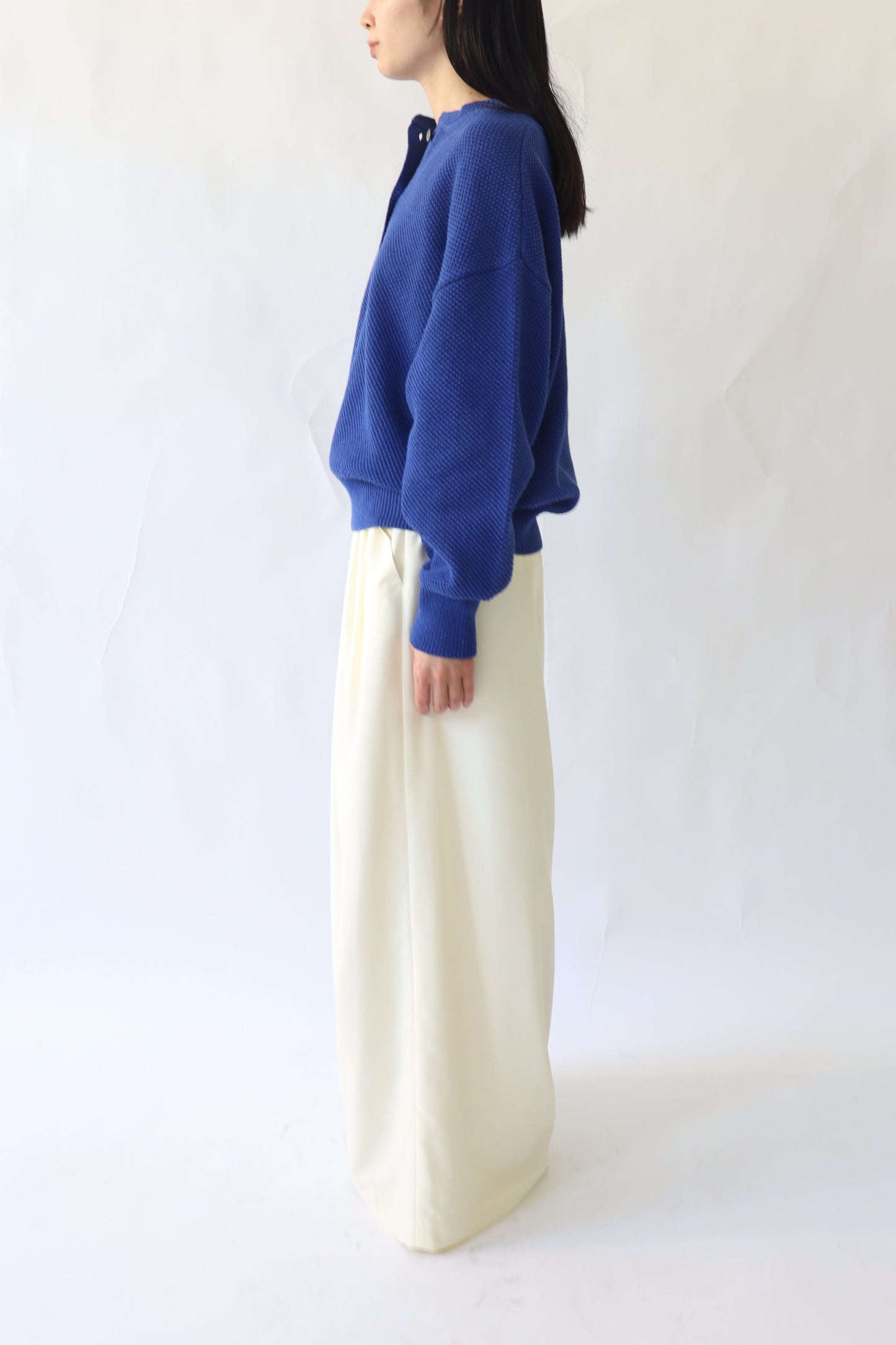 【ACUTA】かのこ編みヘンリーニット