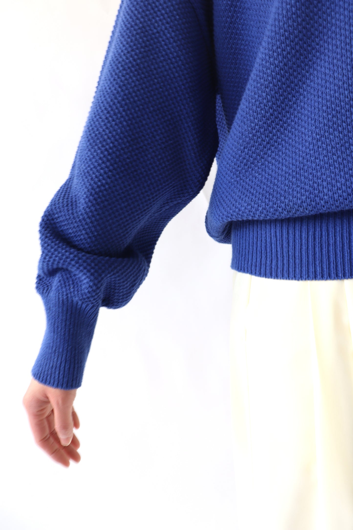 【ACUTA】かのこ編みヘンリーニット