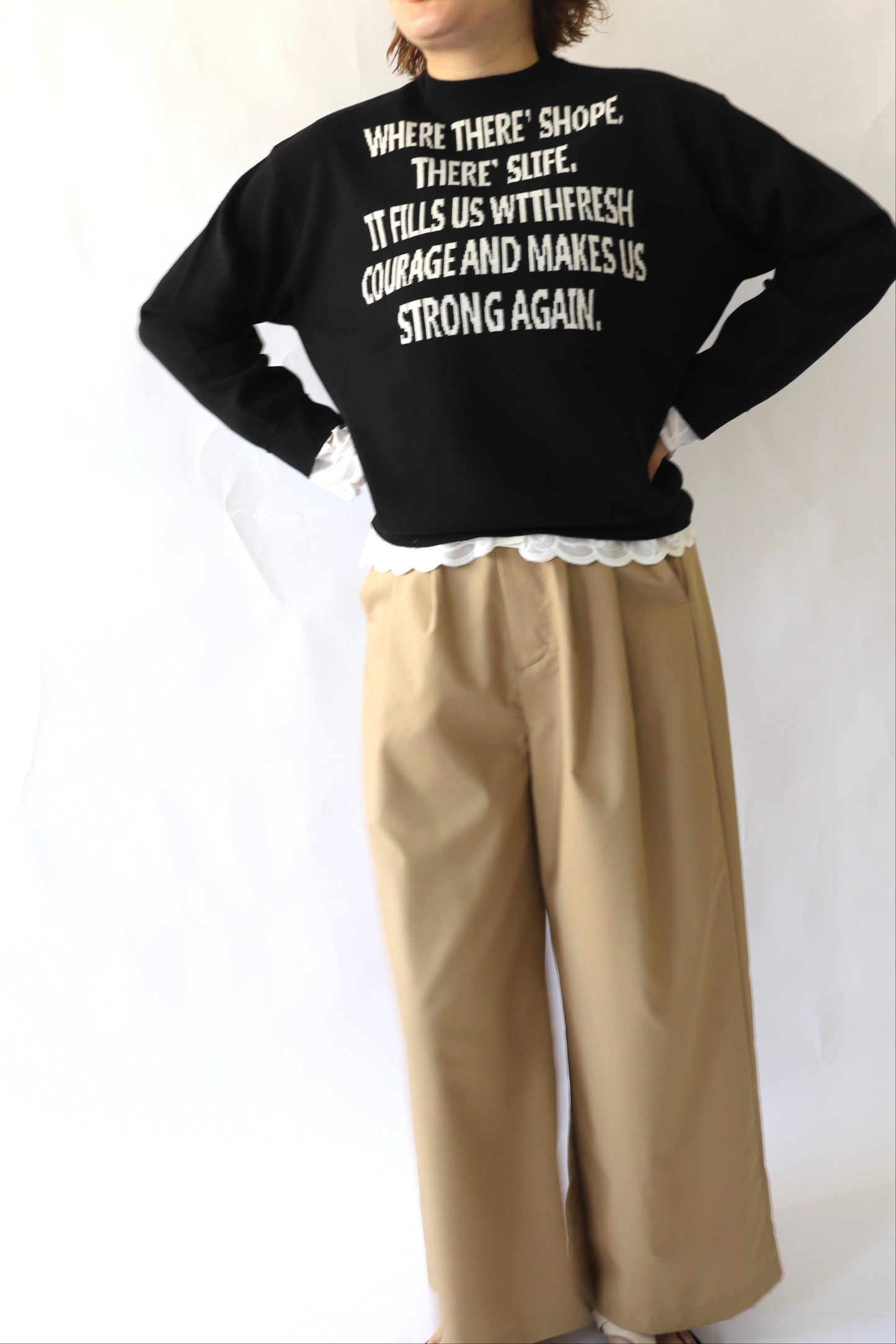 【ACUTA】 ミラノリブロゴニット