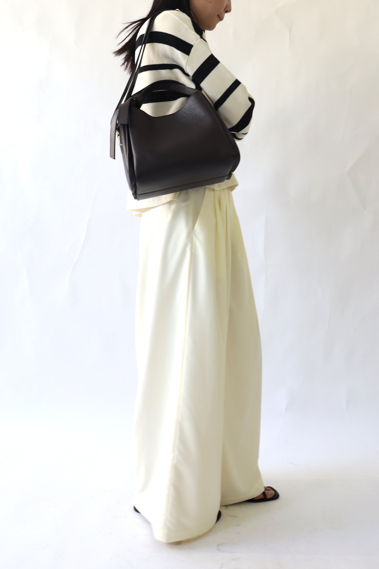 【MILLELA  FIRENZE】【PREORDER】2WAYトラペーズハンドバッグ