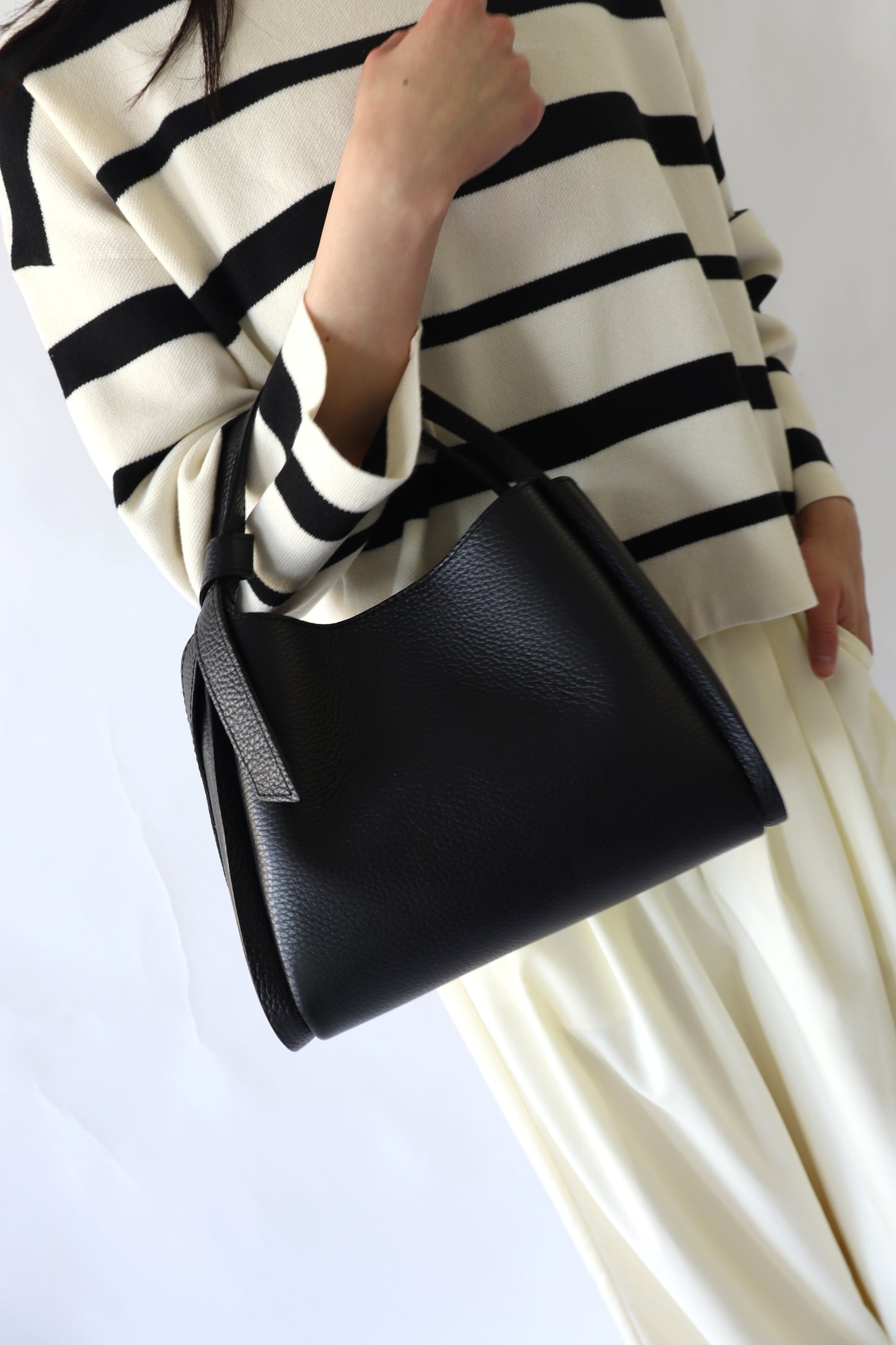 【MILLELA  FIRENZE】【PREORDER】2WAYトラペーズハンドバッグ