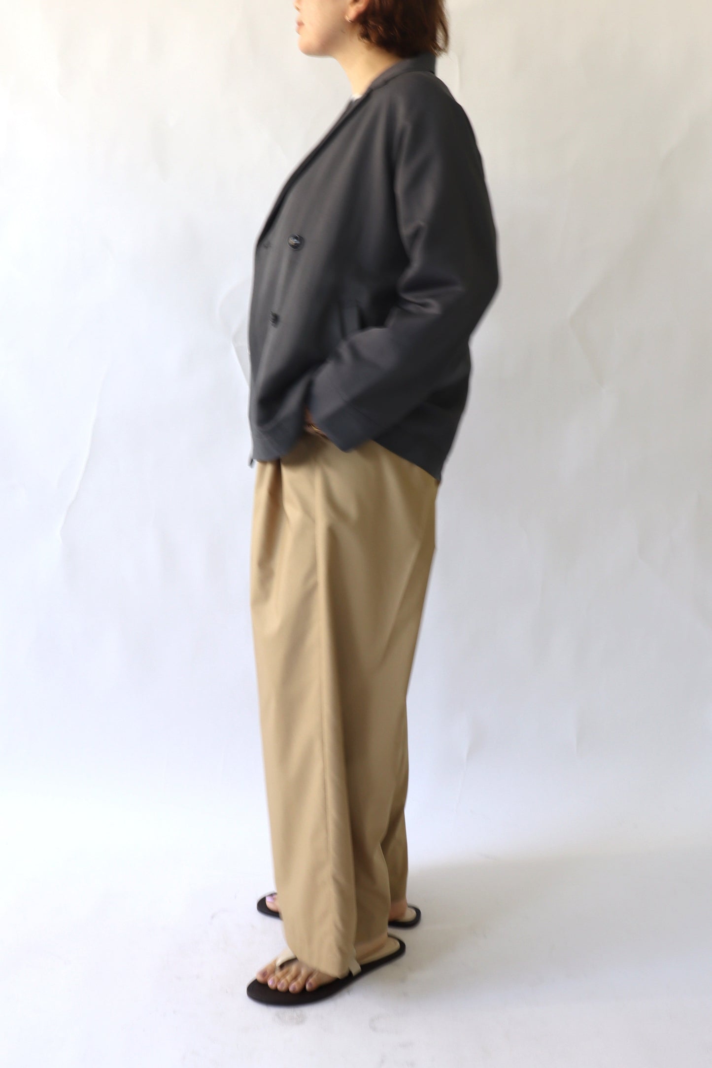 【ACUTA】【PRE ORDER】ダブルブレストショートコート