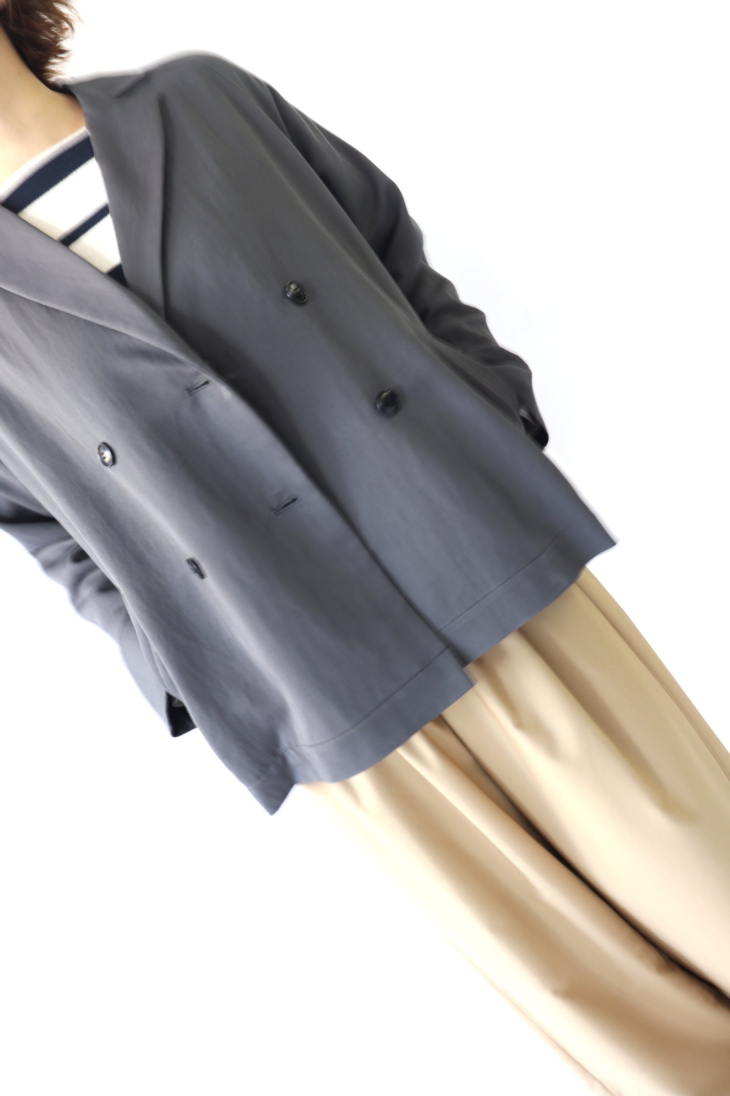 【ACUTA】【PRE ORDER】ダブルブレストショートコート