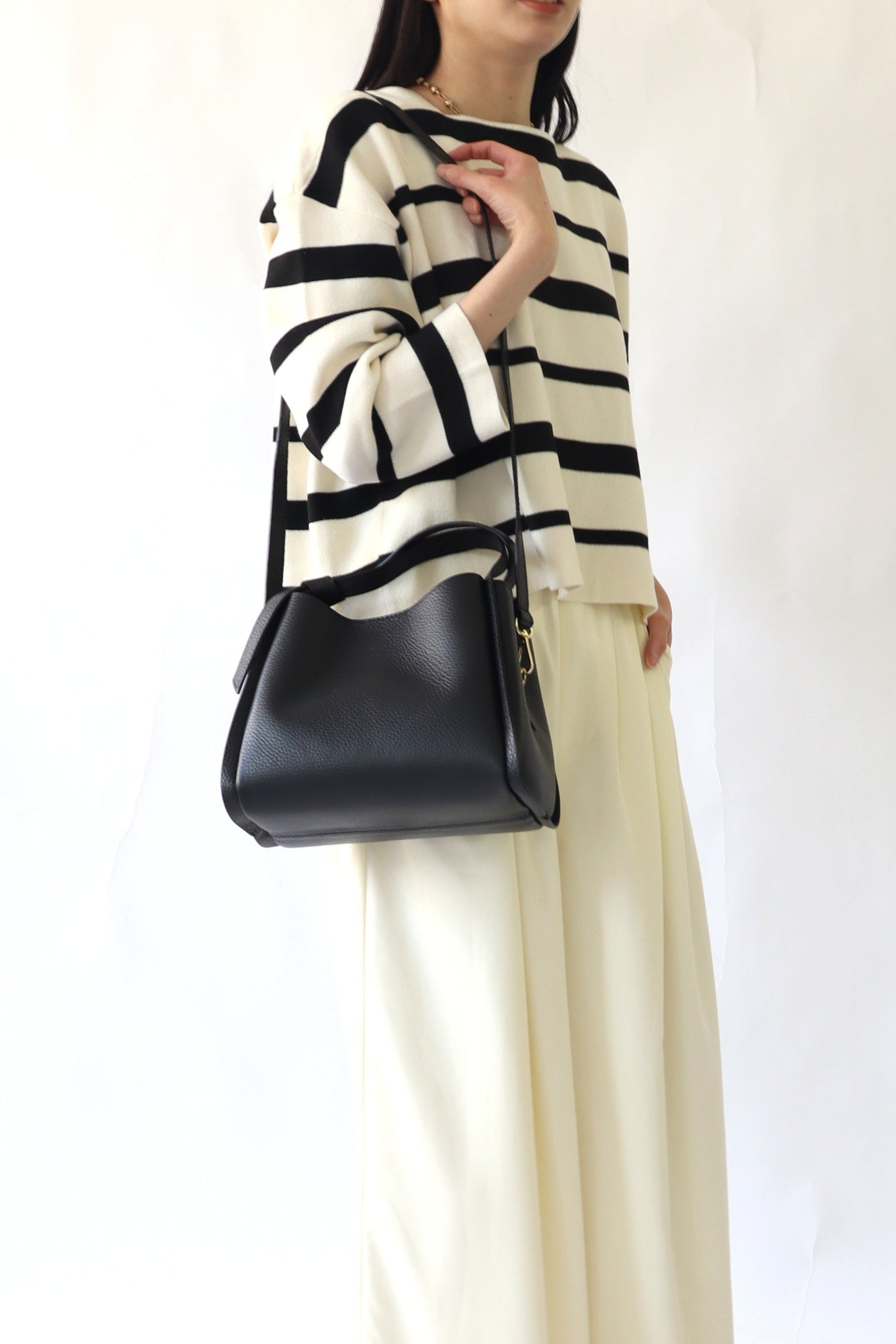 【MILLELA  FIRENZE】【PREORDER】2WAYトラペーズハンドバッグ