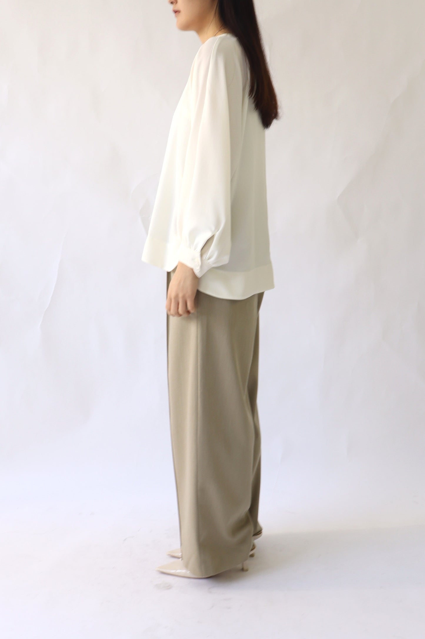 【ACUTA】 ドルマン風Tブラウス