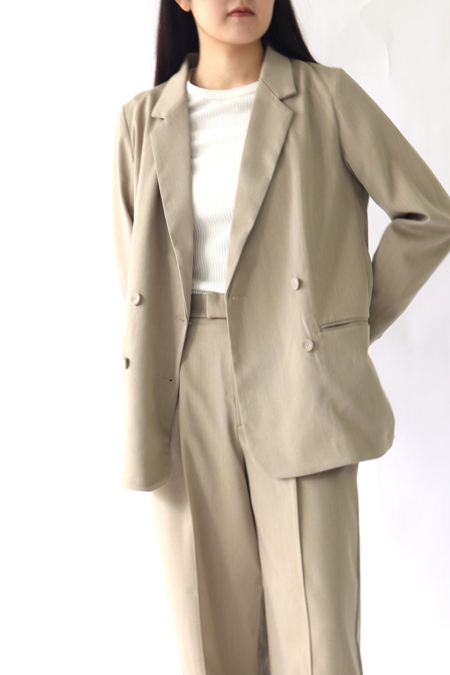 【ACUTA】【PRE ORDER】くるみ釦ダブルジャケット