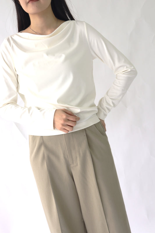 【ACUTA】 ドレープカットソー