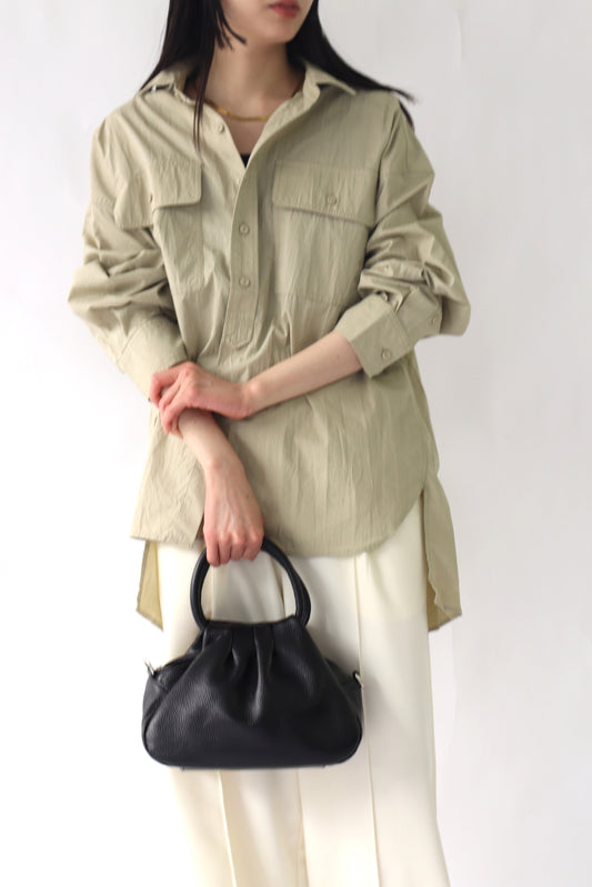 【ACUTA】【PRE ORDER】ワイヤーカラーシャツ