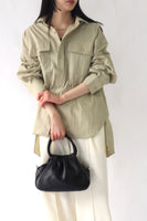 【ACUTA】【PRE ORDER】ワイヤーカラーシャツ