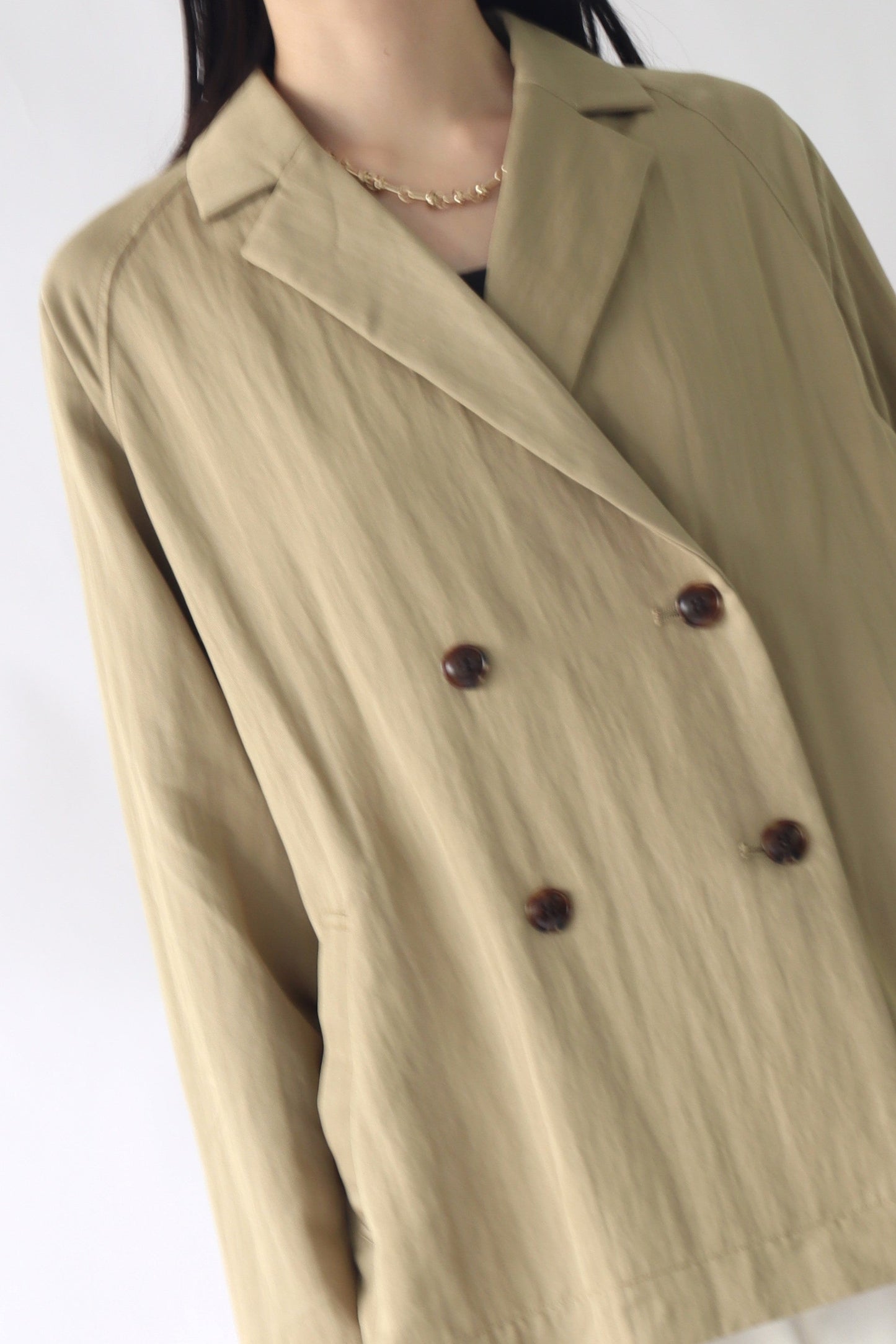 【ACUTA】【PRE ORDER】ダブルブレストショートコート