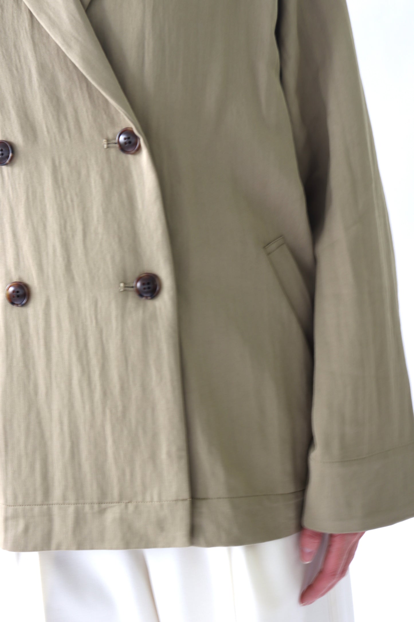 【ACUTA】【PRE ORDER】ダブルブレストショートコート