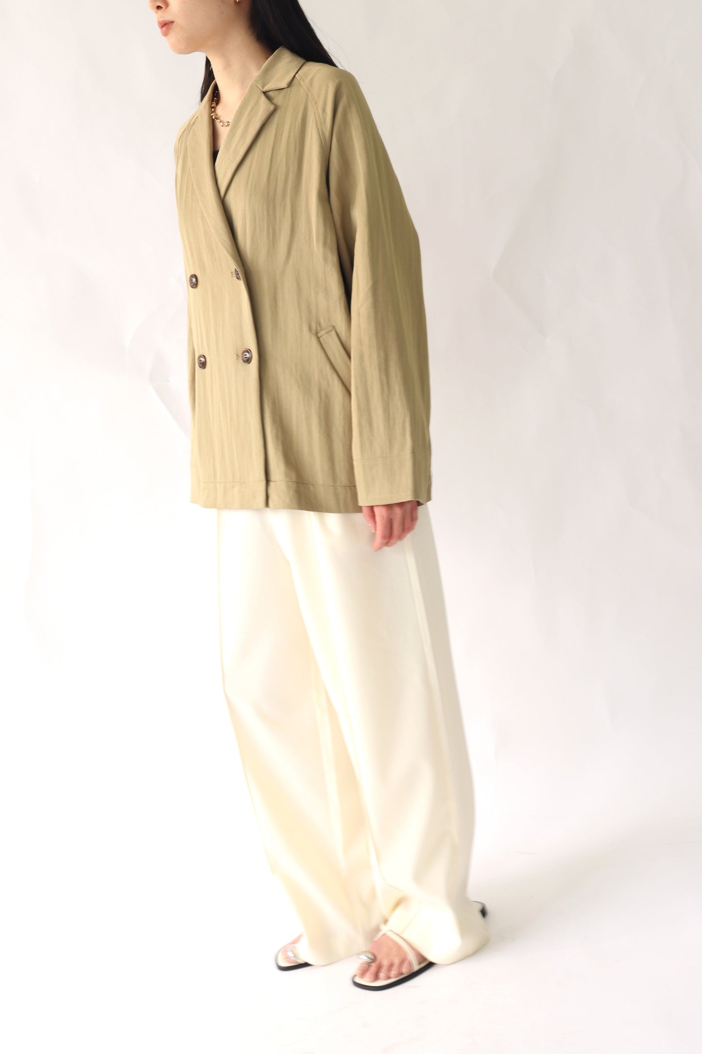 【ACUTA】【PRE ORDER】ダブルブレストショートコート